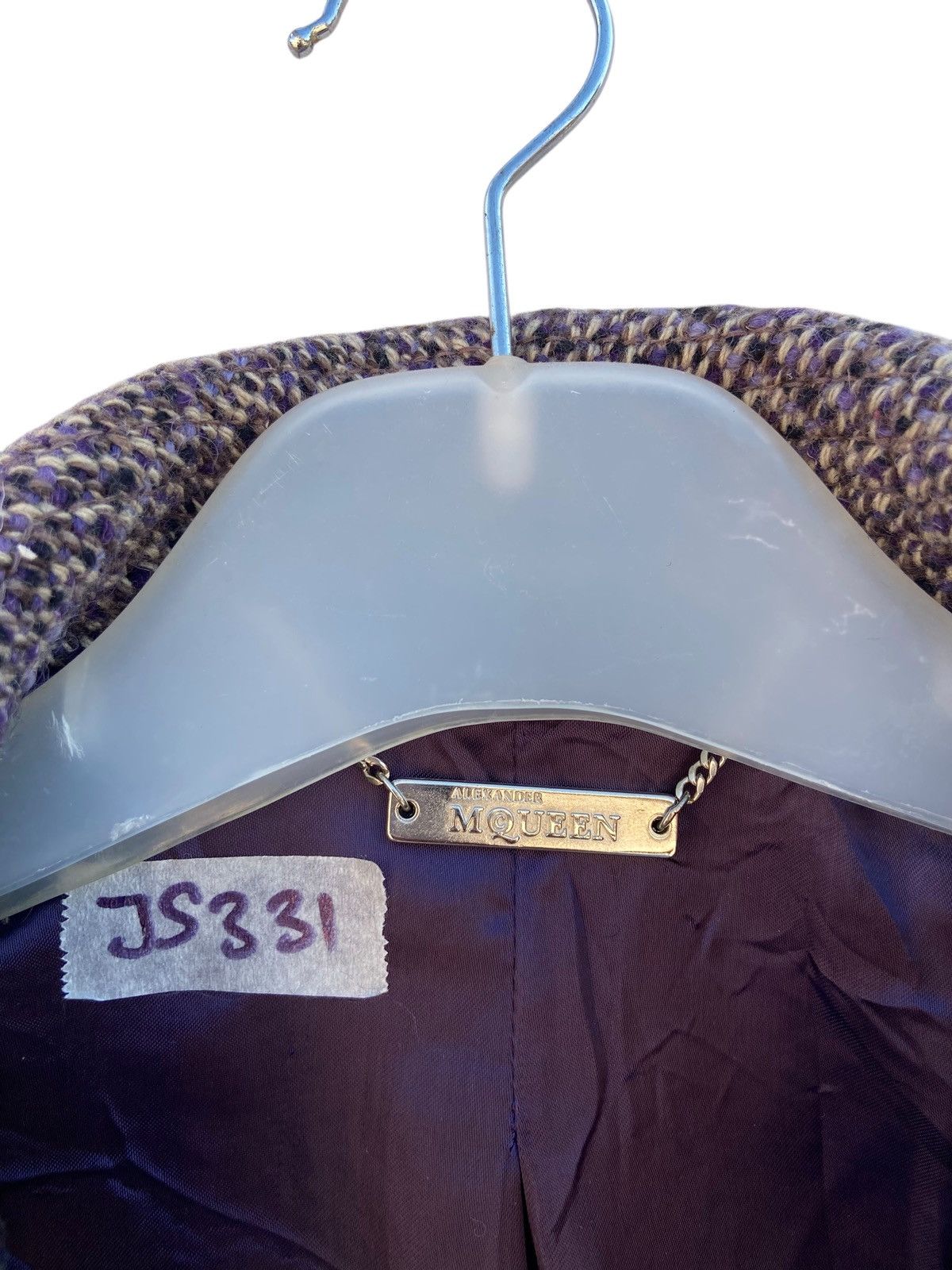 Alexander McQueen ALEXANDER MCQUEEN TWEED JACKET WITH FRINGING DETAIL Size XS / US 0-2 / IT 36-38 - 3 Thumbnail