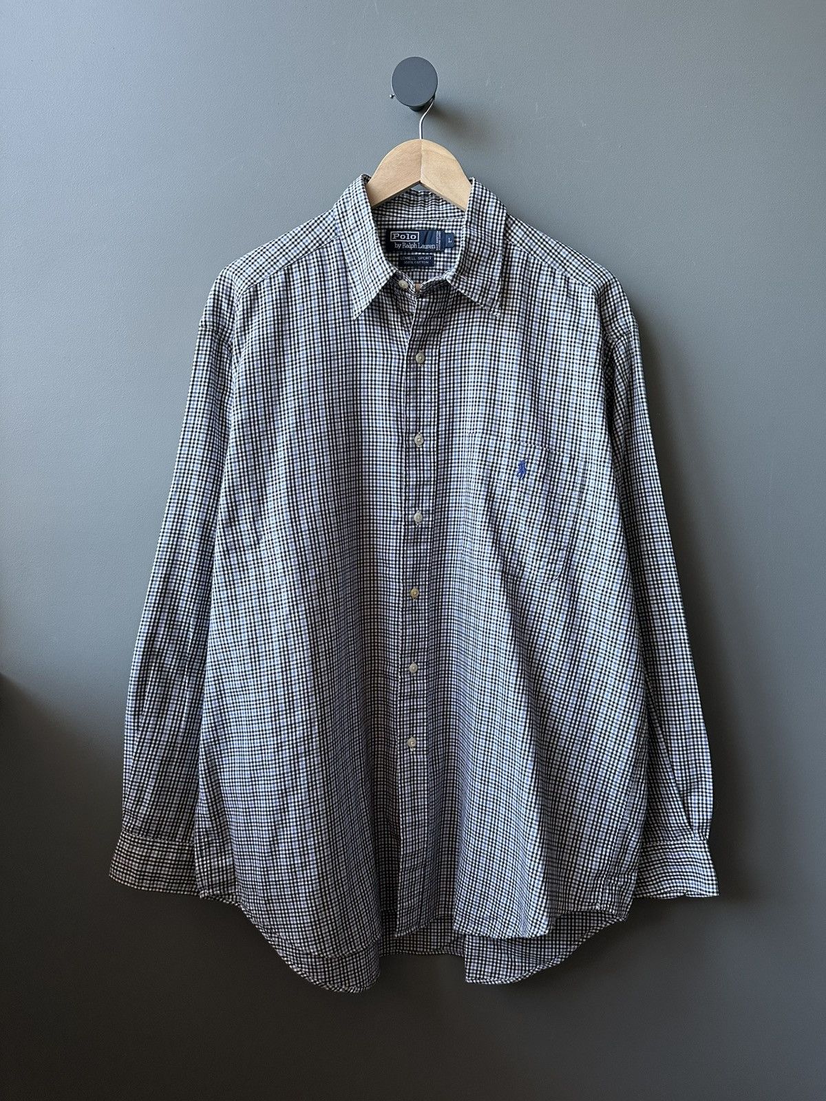 Polo Ralph Lauren Polo Ralph Lauren Lowell Sport Check Shirt Size L Size US L / EU 52-54 / 3 - 1 Thumbnail