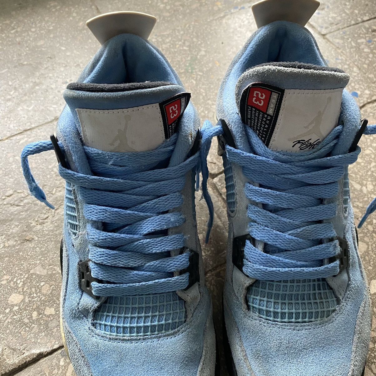Jordan Brand × Nike Nike Air Jordan 4 University Blue 408452-400 OG Retro Size US 6.5 / EU 39-40 - 4 Thumbnail