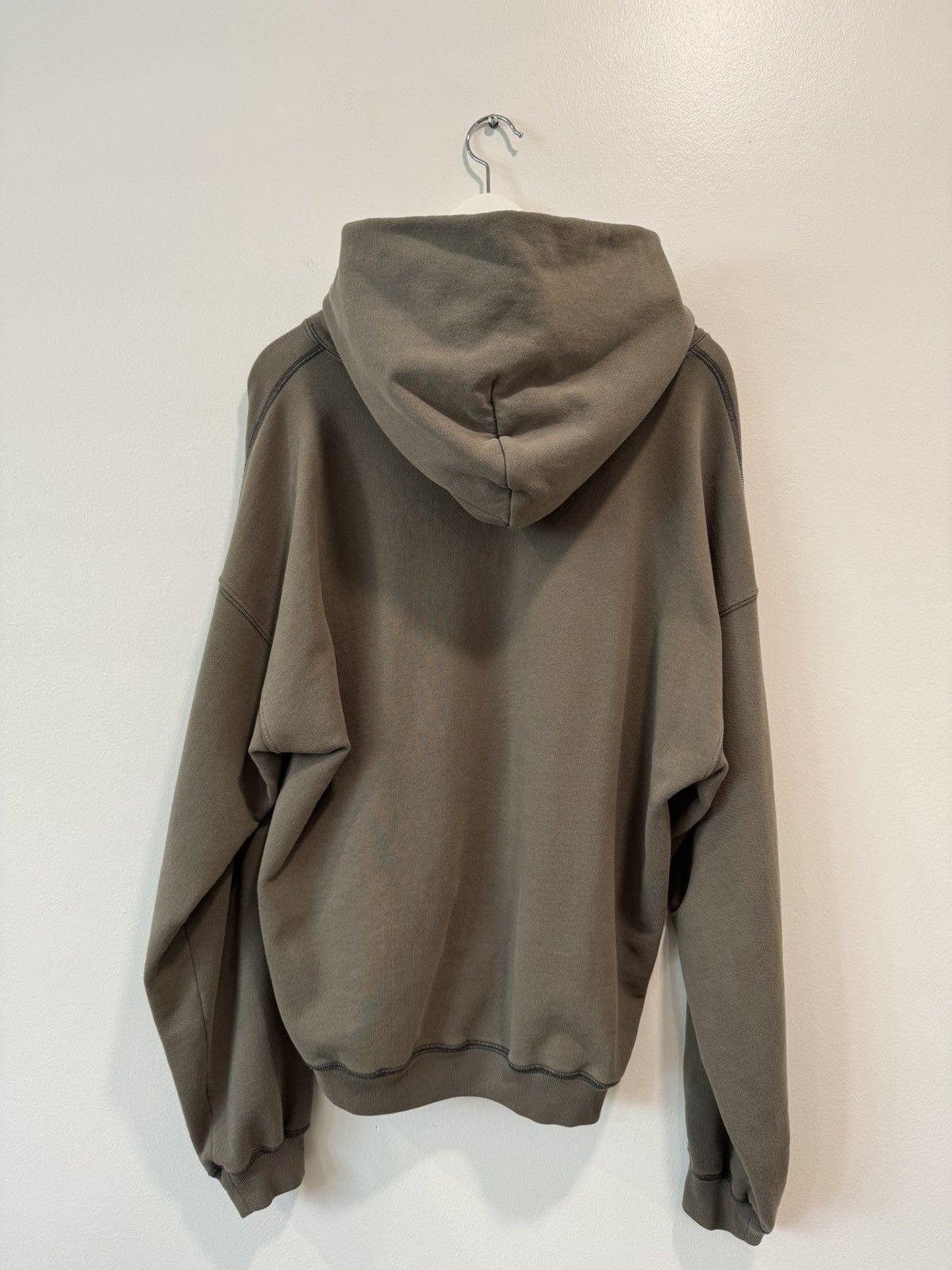 No Maintenance No Maintenance Overlock Boxy Hoodie Green Grey Size Large Size US L / EU 52-54 / 3 - 2 Thumbnail