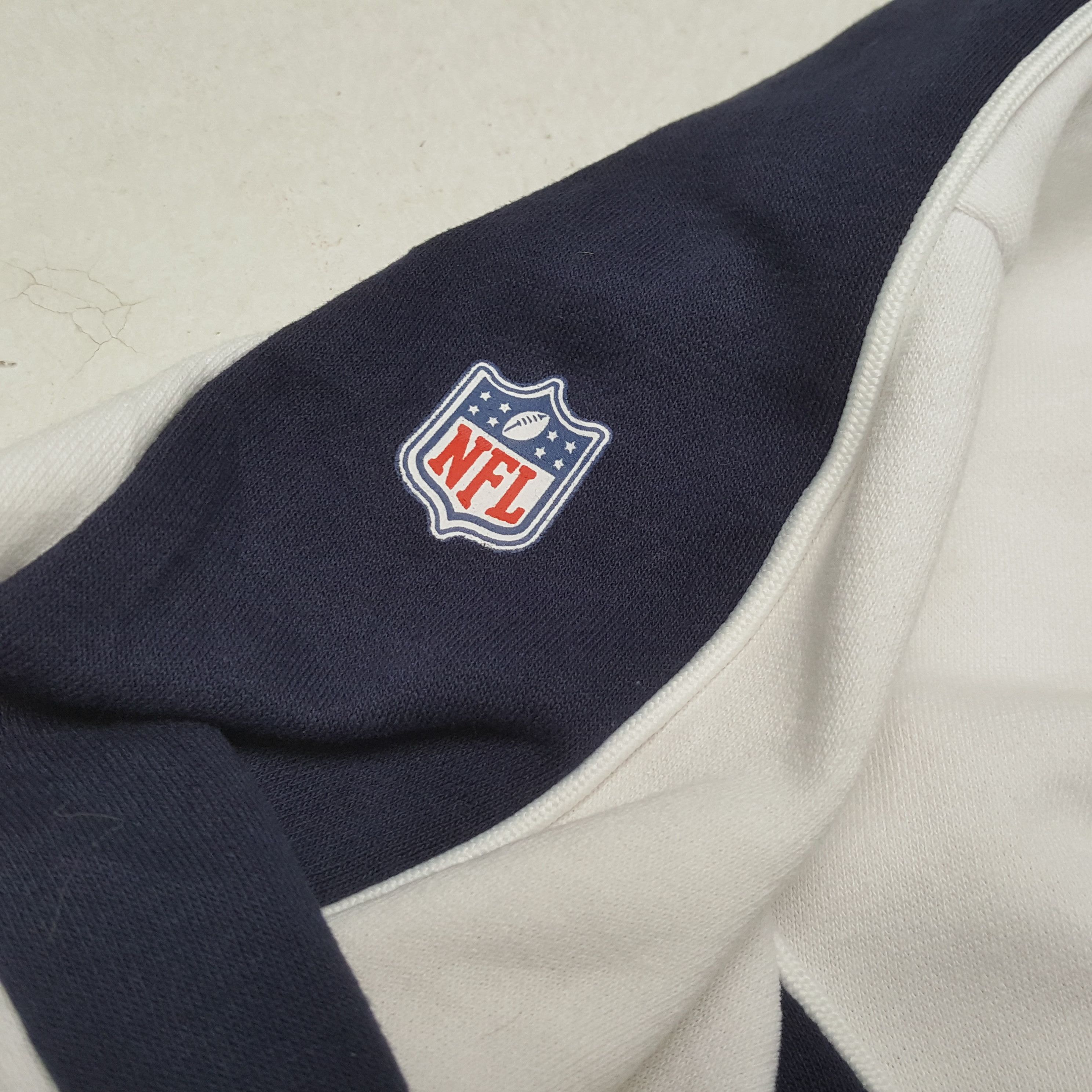 NFL × Vintage PATRIOTS NFL American Football Team Sweatshirt Size US L / EU 52-54 / 3 - 6 Thumbnail