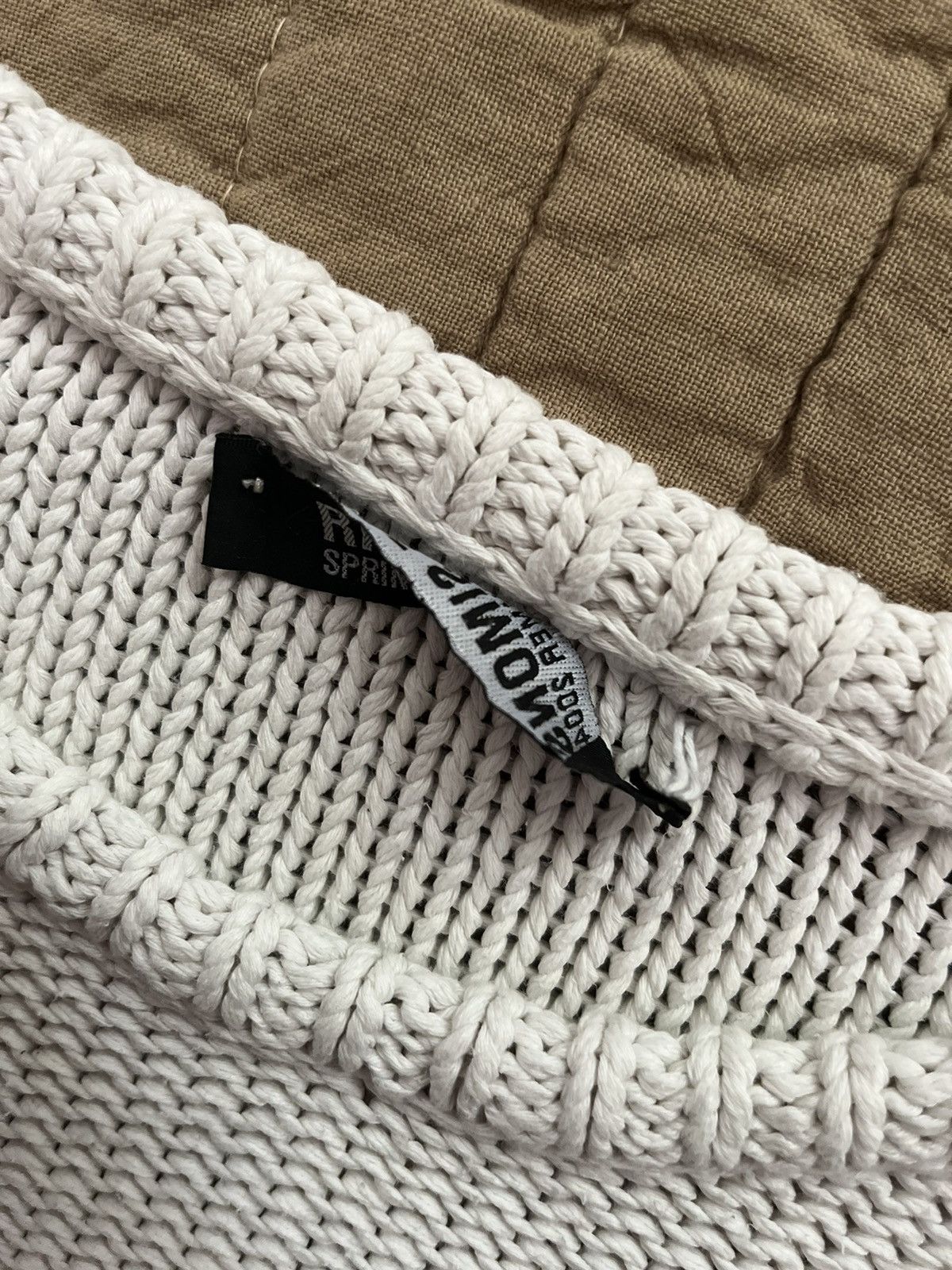 Raf Simons ss04 May The Circles be Unbroken White Sample Knit Size US M / EU 48-50 / 2 - 5 Thumbnail