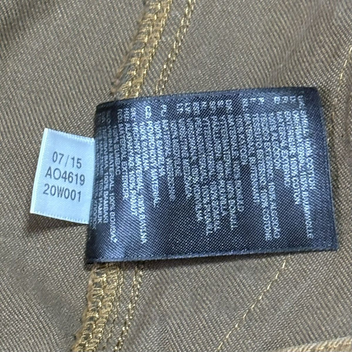 Kanye West YEEZY SEASON 1 DOUBLE KNEE WORK PANTS YZY SZN Size US 32 / EU 48 - 11 Thumbnail