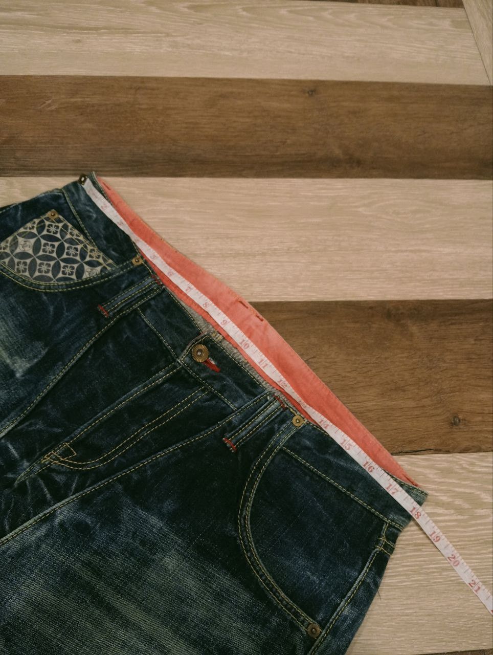 Eternal ETERNAL JAPAN DISTRESSED STYLE JEANS Size US 34 / EU 50 - 13 Thumbnail
