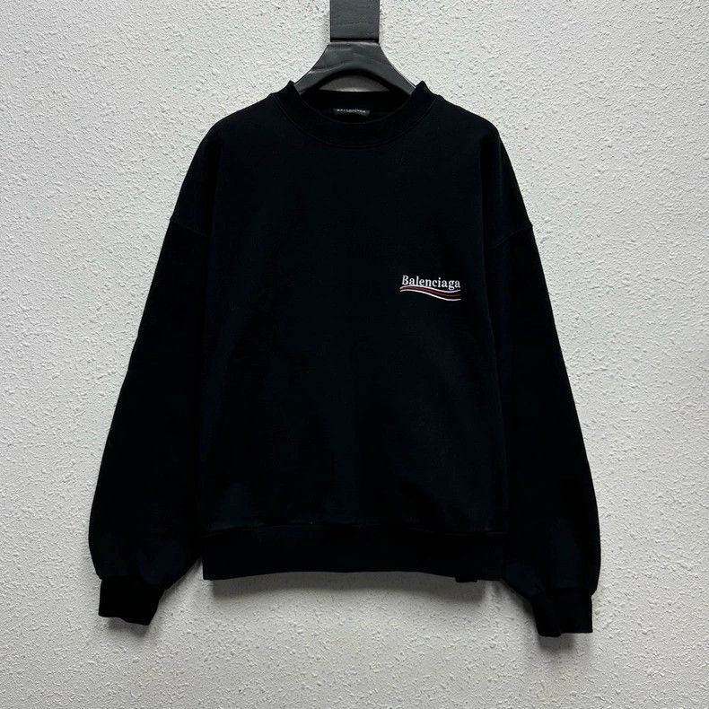 Balenciaga Balenciaga Coke Wave Logo Embroidery Long Sleeve Hoodie Size US L / EU 52-54 / 3 - 1 Thumbnail