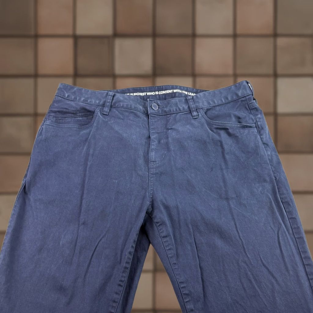 Rhone Rhone Pants Mens 38x32 Blue Everyday Twill Chino Stretch Casual Straight Leg Size US 38 / EU 54 - 1 Thumbnail