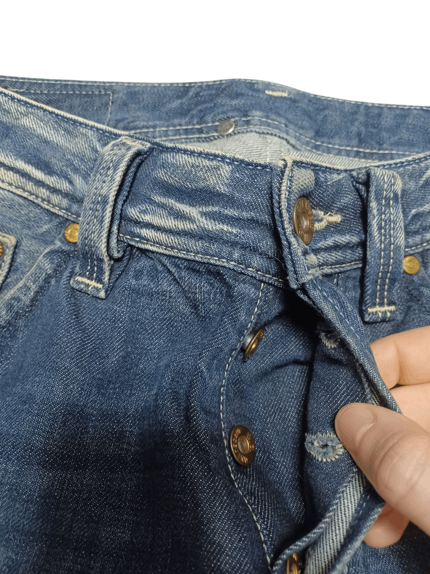 Diesel DIESEL DISTRESSED LARKEE W30 L30 JEANS DENIM Size US 30 / EU 46 - 3 Thumbnail