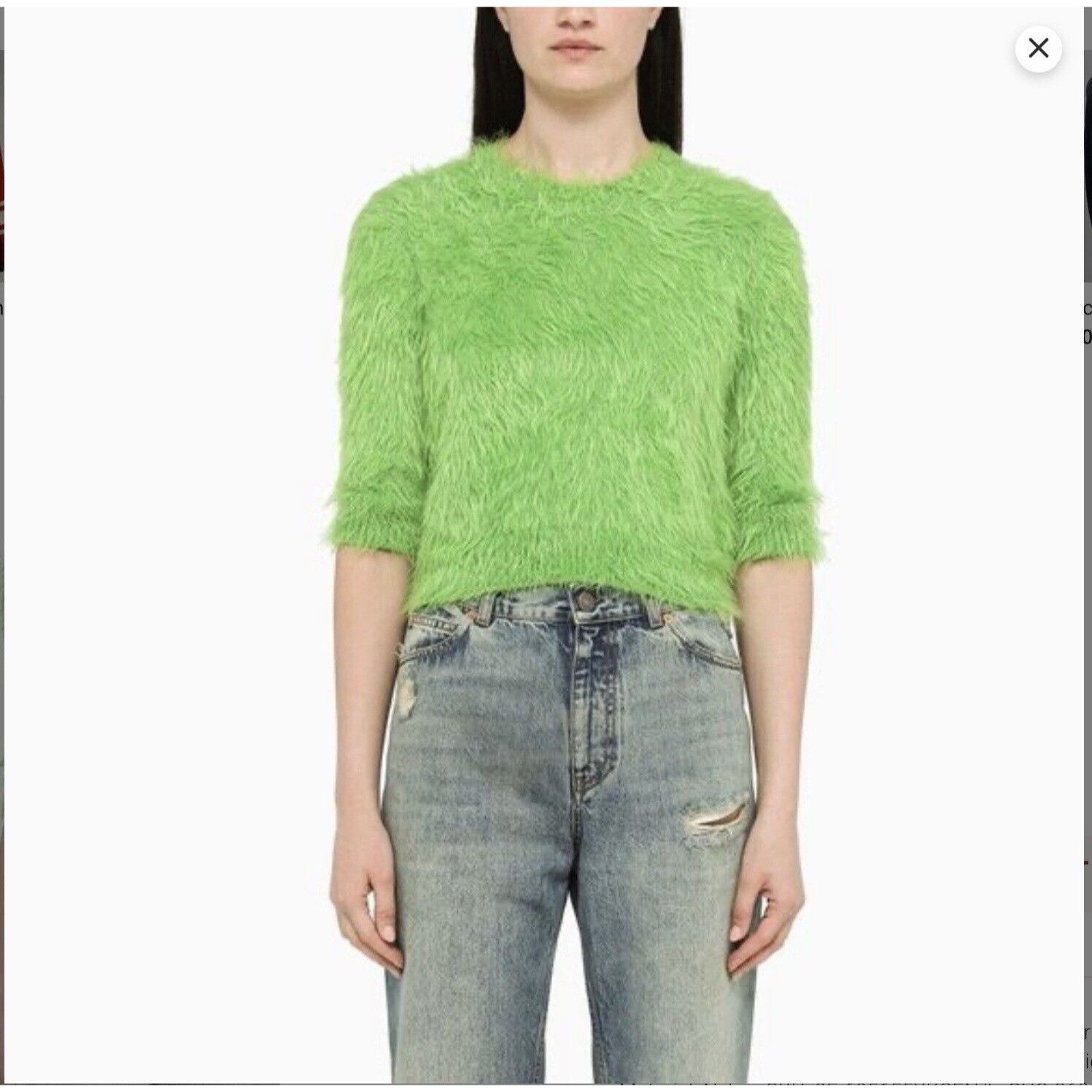 Gucci GUCCI GREEN CREWNECK SWEATER SIZE LARGE GG Size L / US 10 / IT 46 - 4 Thumbnail