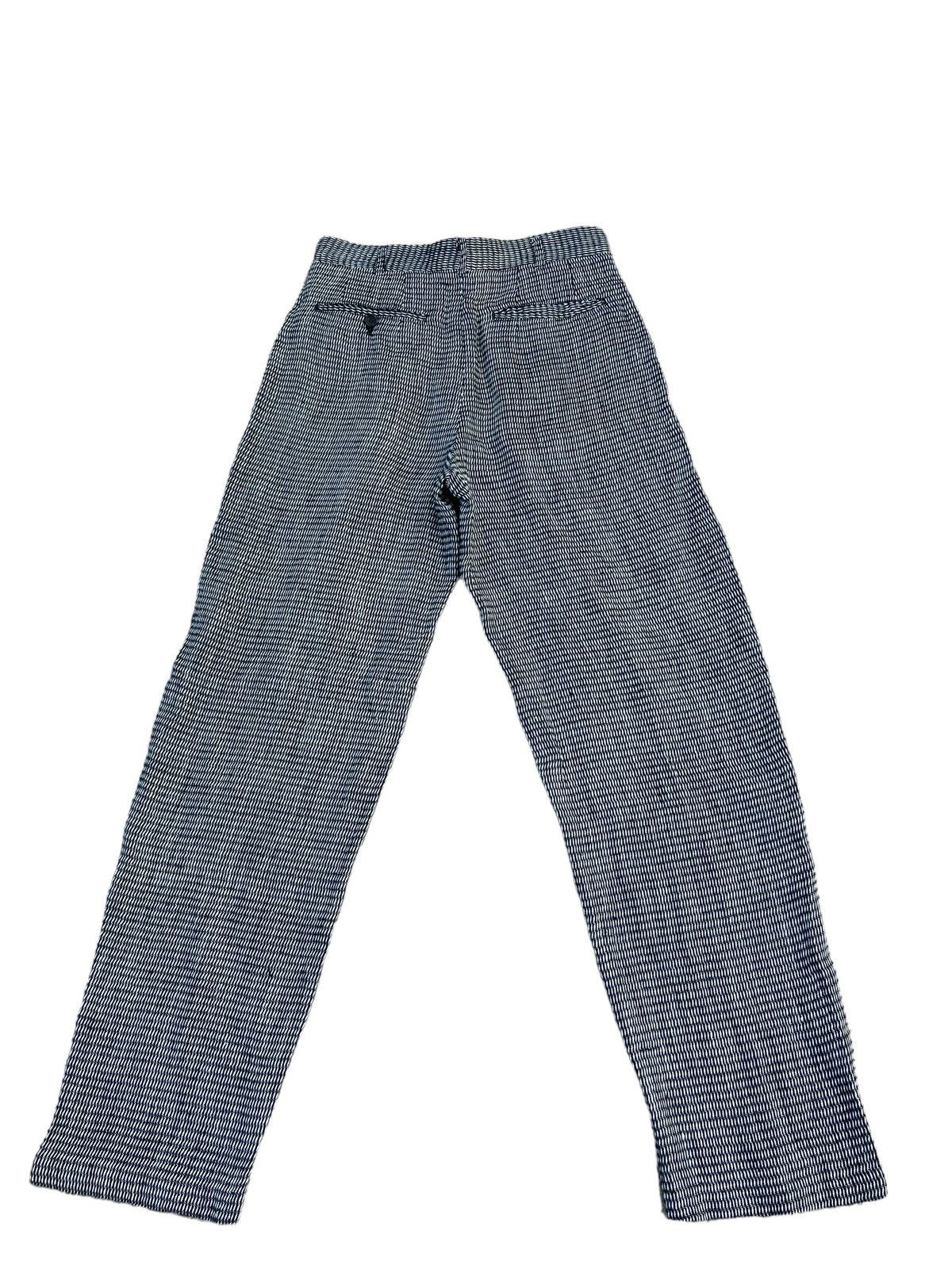 Comme des Garcons Homme Vintage 90s CDGH 100% Linen Psychedelic Trouser Pant Size US 28 / EU 44 - 2 Thumbnail
