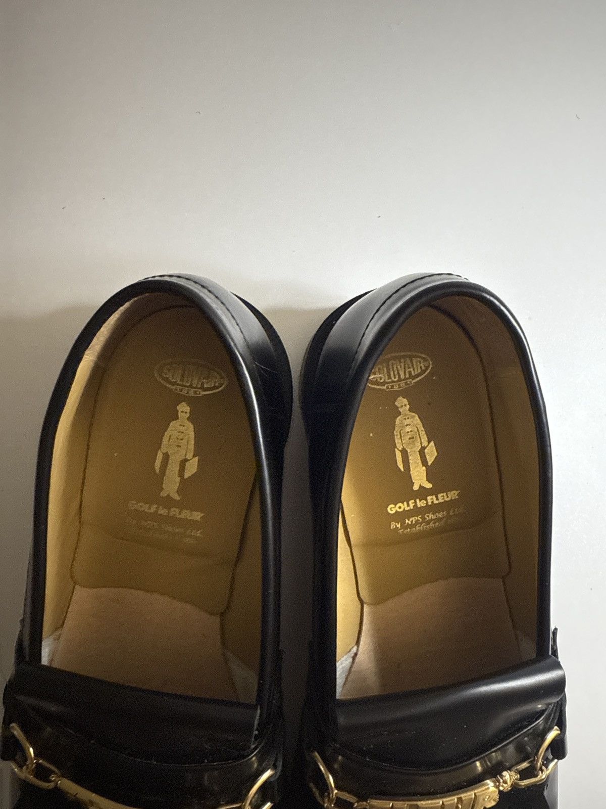 Tyler The Creator GOLF le FLEUR* x Solovair Black Chain Loafers Size US 8.5 / EU 41-42 - 3 Thumbnail