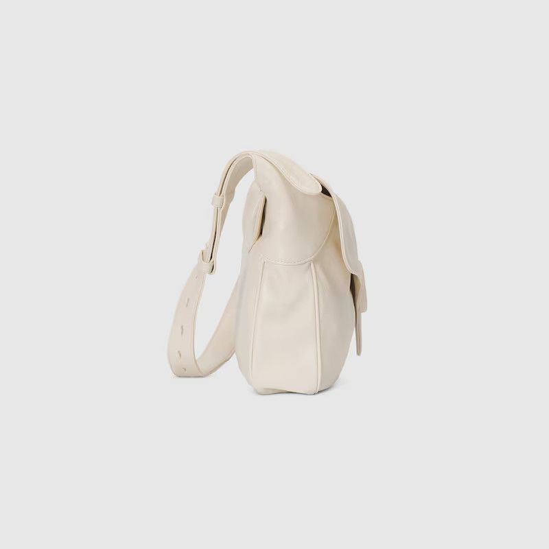 Gucci o1s1wg110225 Size:OS/ Aphrodite Medium Shoulder Bag in White Size ONE SIZE - 5 Thumbnail