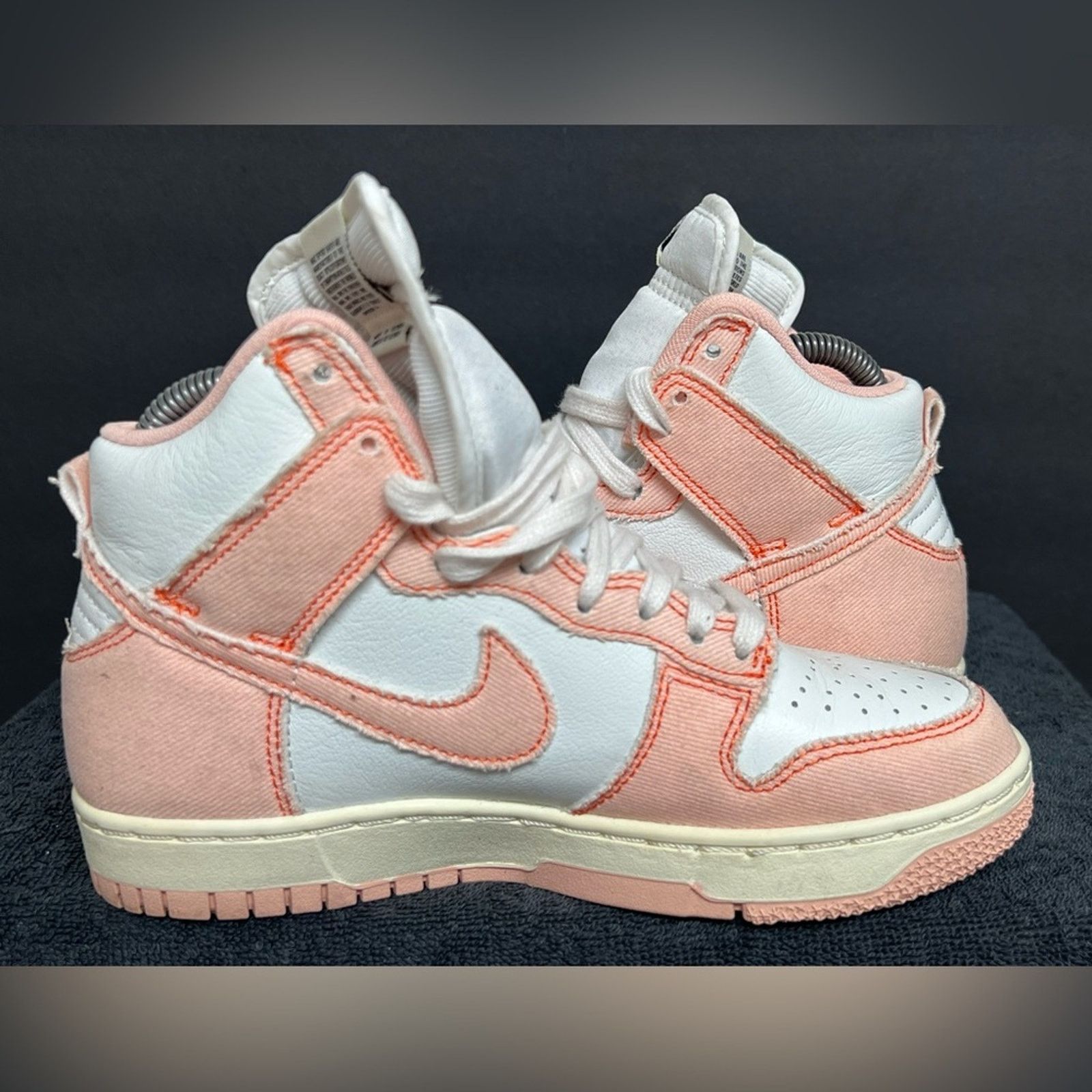 Nike Nike Women’s Dunk High Arctic Orange Sail Sneakers Size 6 Size US 6 / IT 36 - 3 Thumbnail