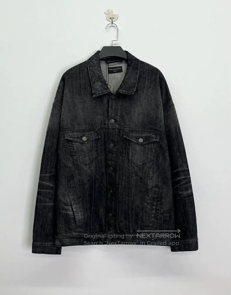 Balenciaga Balenciaga Distressed Denim Jacket SS24. Size US M / EU 48-50 / 2 - 2 Thumbnail
