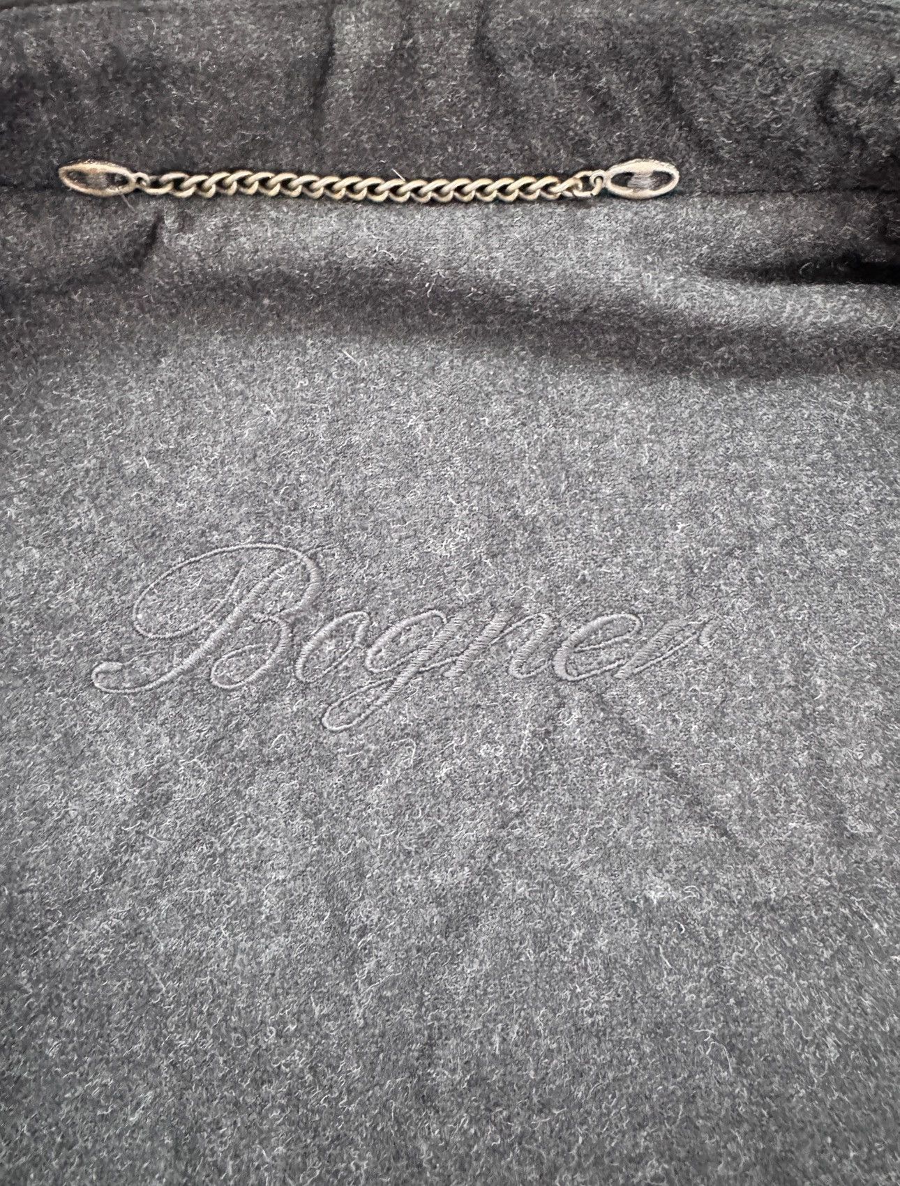 Bogner Bogner Wool Jacket with Lambskin Details Size US L / EU 52-54 / 3 - 9 Thumbnail