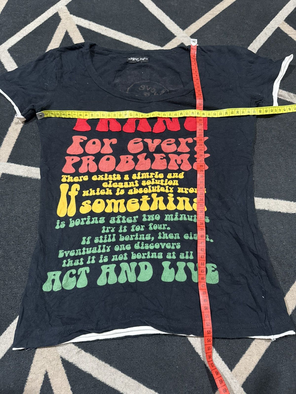 Hysteric Glamour Gothic Japanese Tees Quotes Love Saves Size US S / EU 44-46 / 1 - 6 Thumbnail