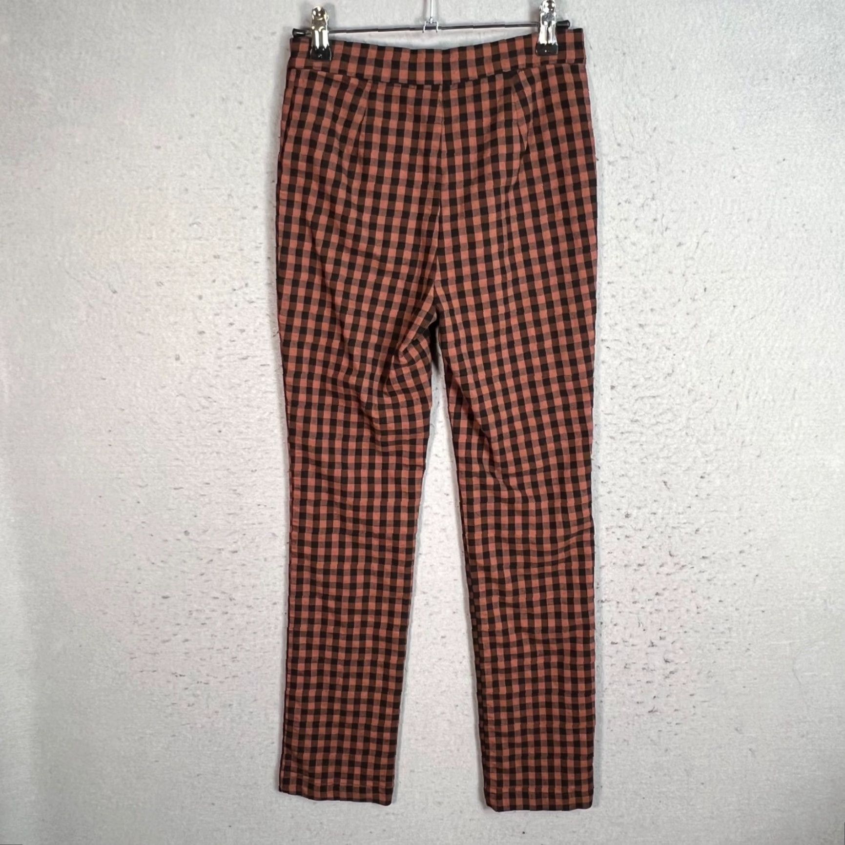 Urban Outfitters Urban Outfitters Womens Checkered Pants Size 0 Polyester & Viscose Blend Size 25" / US 0 / IT 36 - 2 Thumbnail