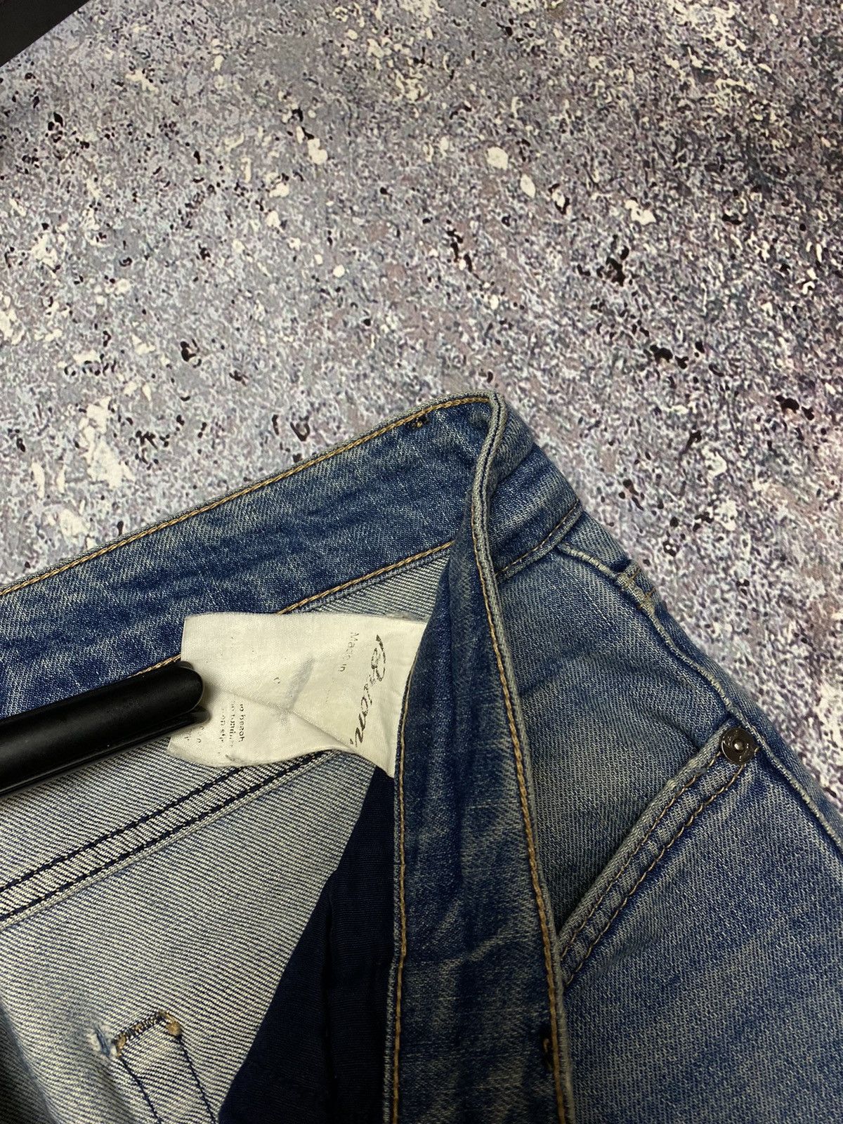 Brioni × Vintage 💥Y2K BRIONI DENIM JEANS Size US 33 - 17 Thumbnail