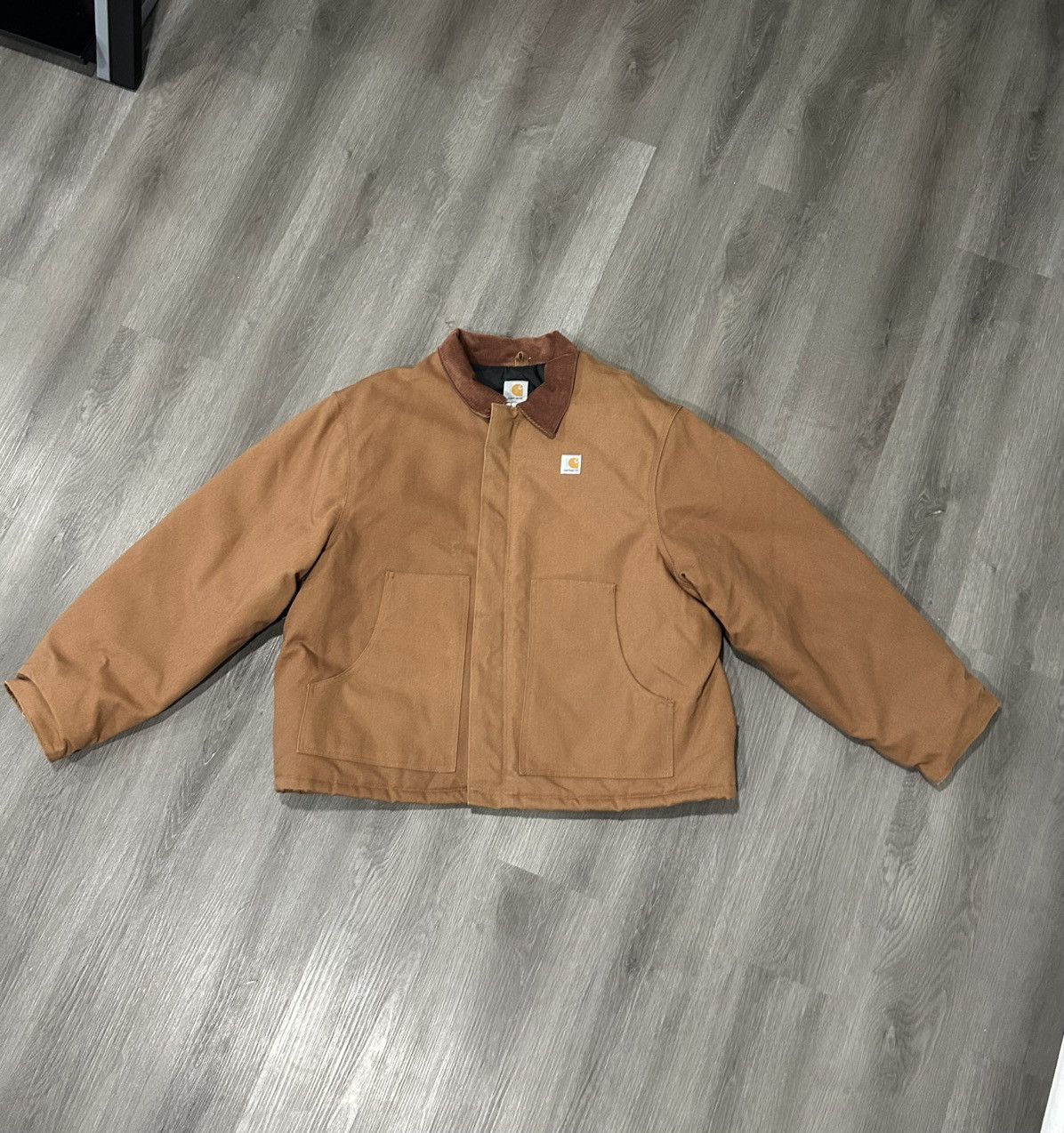 Carhartt Carahart Duck traditional jacket/Artic-Quilt lined J02 Size US XXL / EU 58 / 5 - 1 Thumbnail