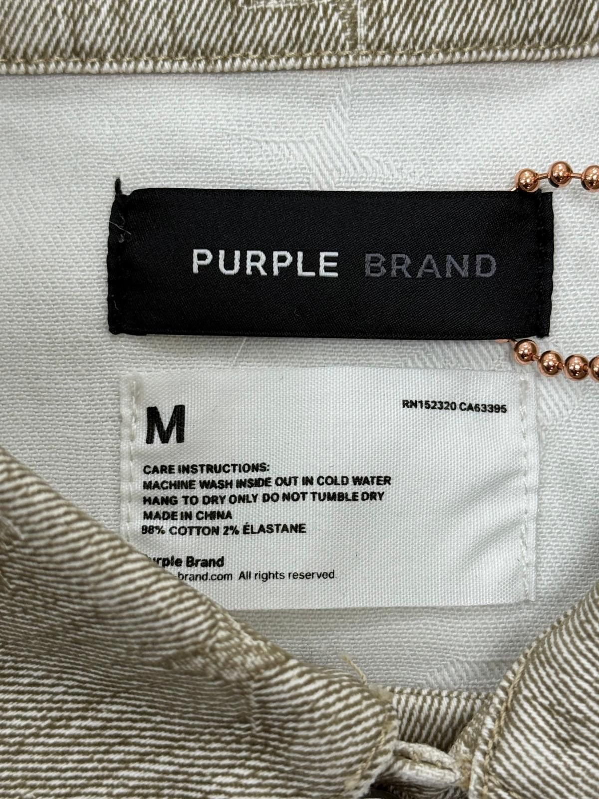 Purple Brand Purple Brand Flicked Monogram Winter Moss Jacket Size US M / EU 48-50 / 2 - 3 Thumbnail