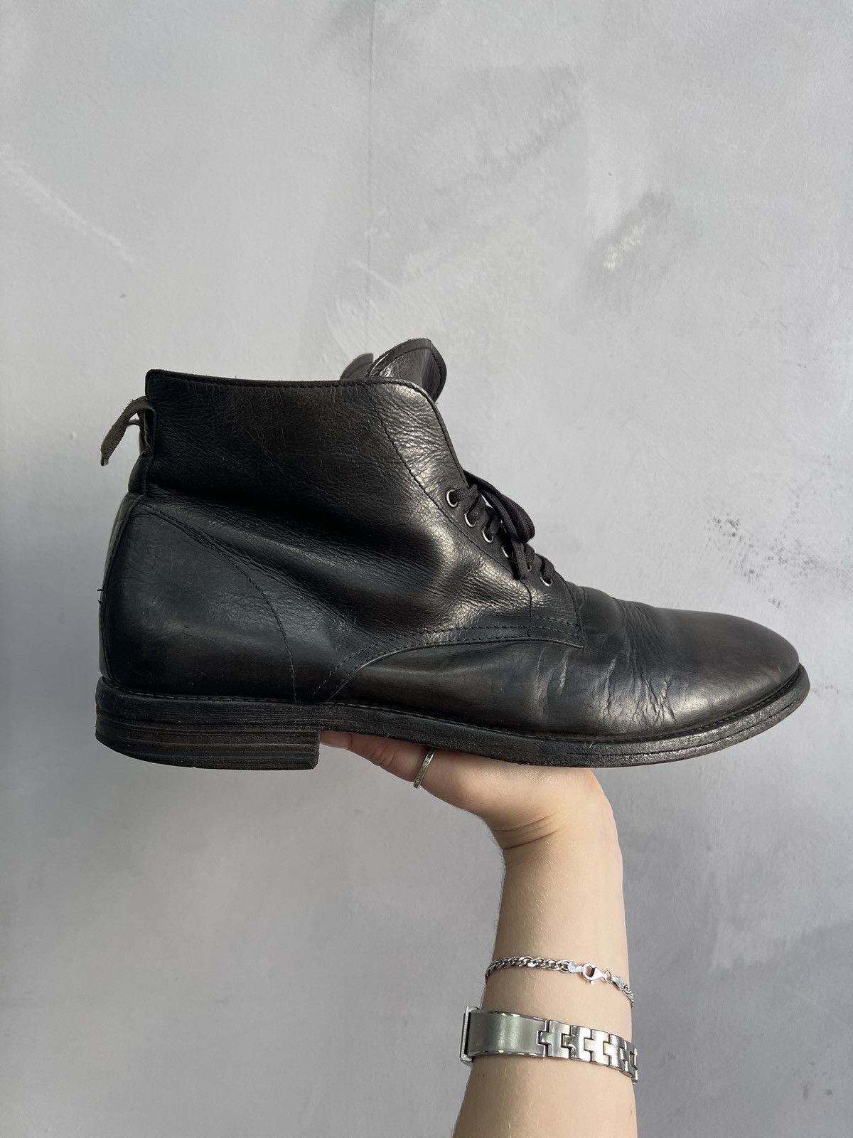 MoMA Moma combat boots leather avant garde Rick owens style Size US 9 / EU 42 - 3 Thumbnail