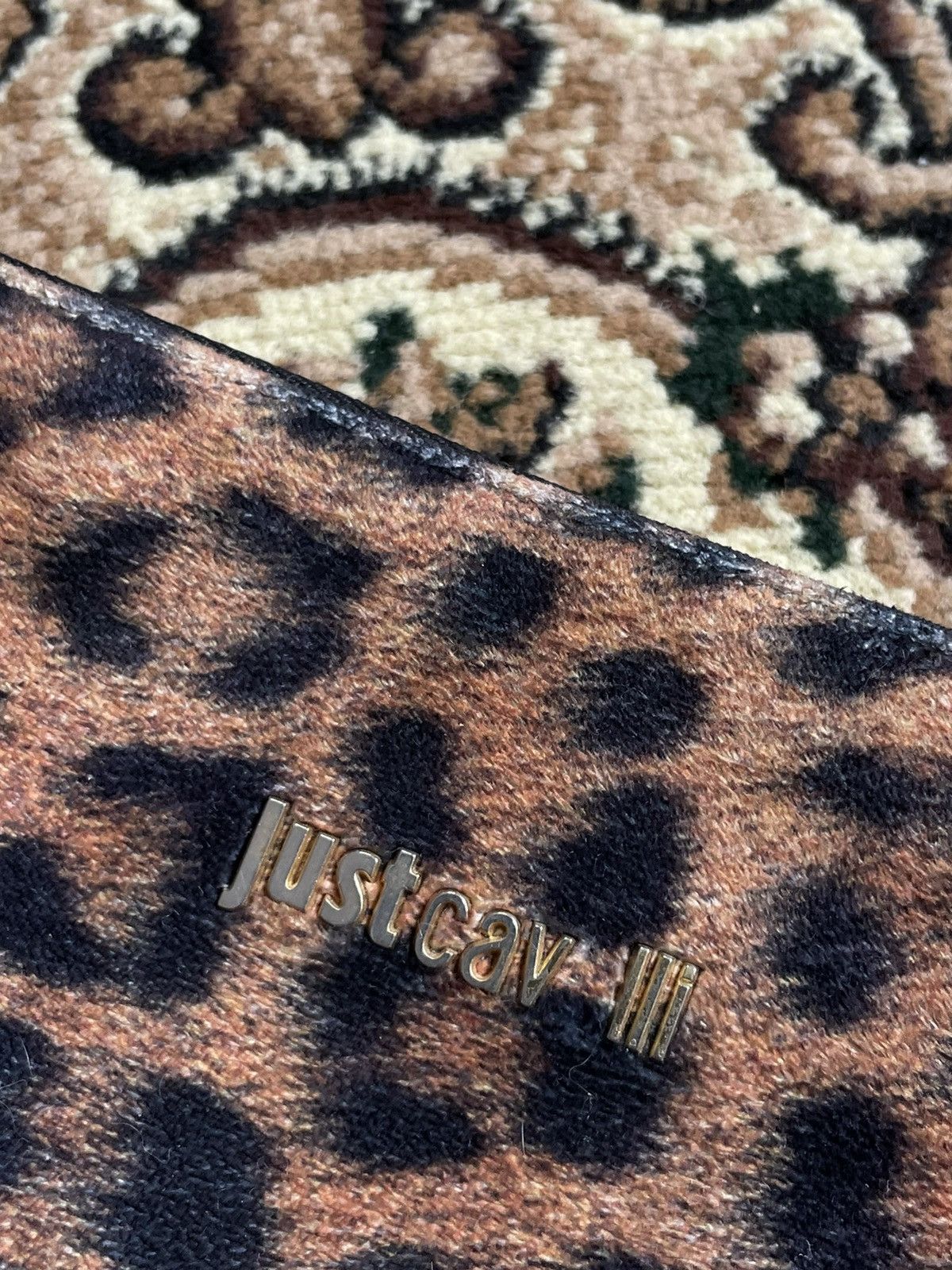 Just Cavalli Vintage Just Cavalli Leopard Clutch Bag 00’s RARE Size ONE SIZE - 6 Thumbnail