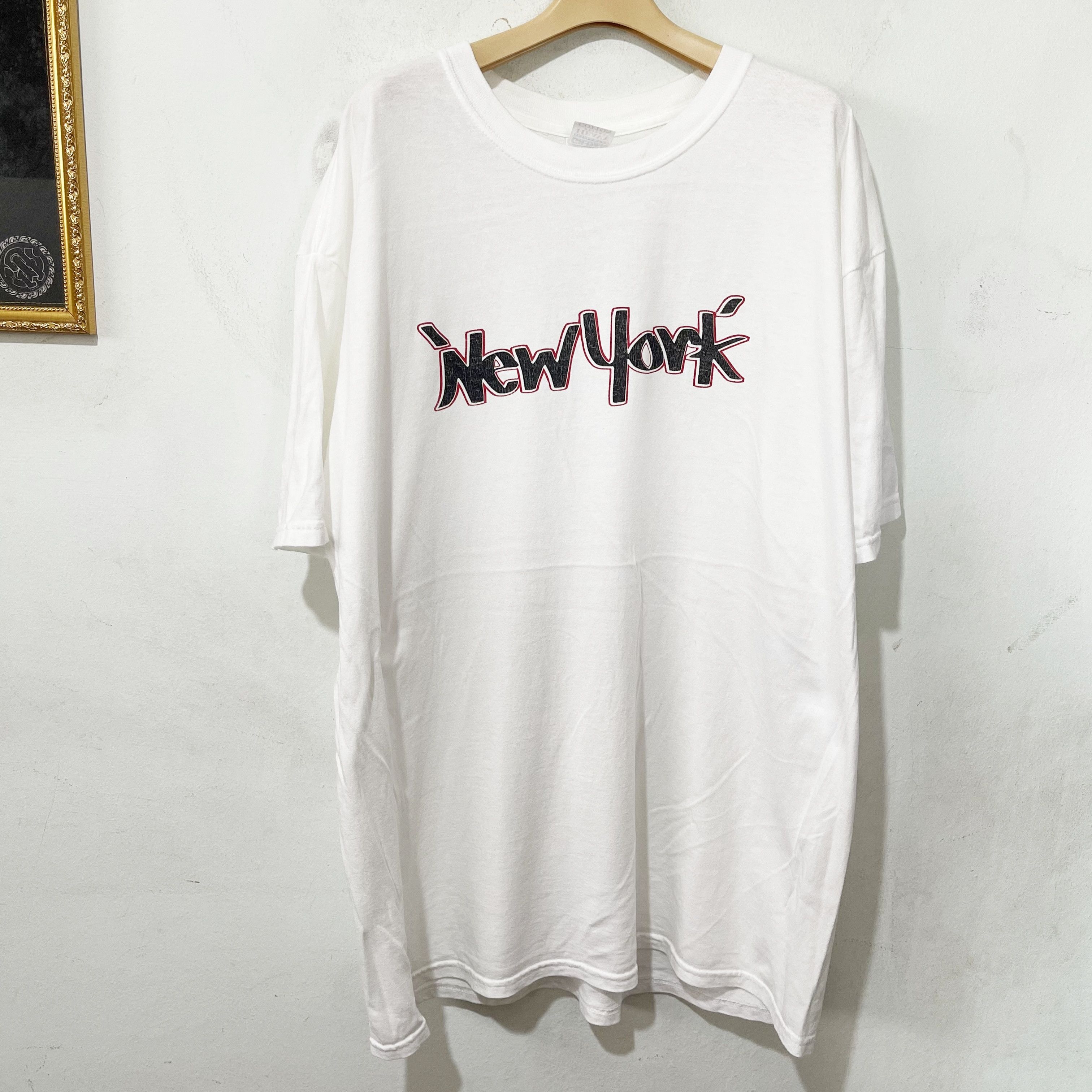 Vintage Vintage New York T-Shirt Size US XL / EU 56 / 4 - 1 Thumbnail