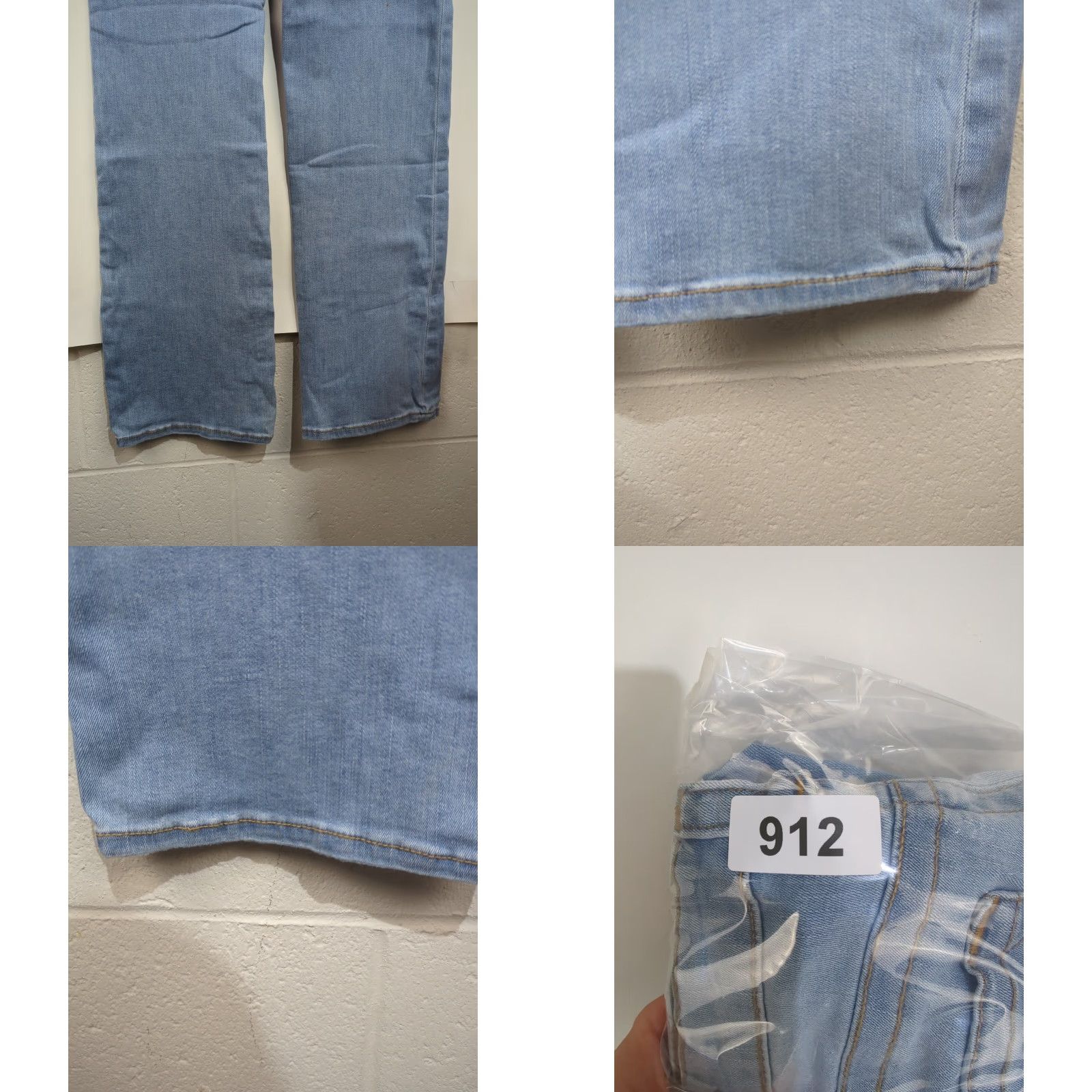 True Religion True Religion Jeans Becca 31 Mid Rise Bootcut Light Wash Denim Blue Stretch Womens Size 24" / US 00 / IT 34 - 10 Thumbnail