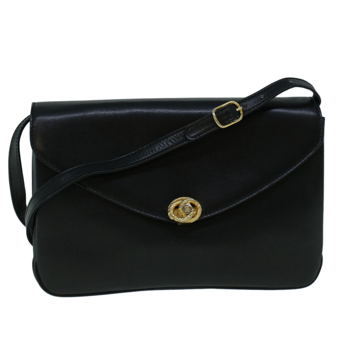 Bally Black Leather Shoulder Bag (Pre-Owned) Size ONE SIZE - 1 Thumbnail