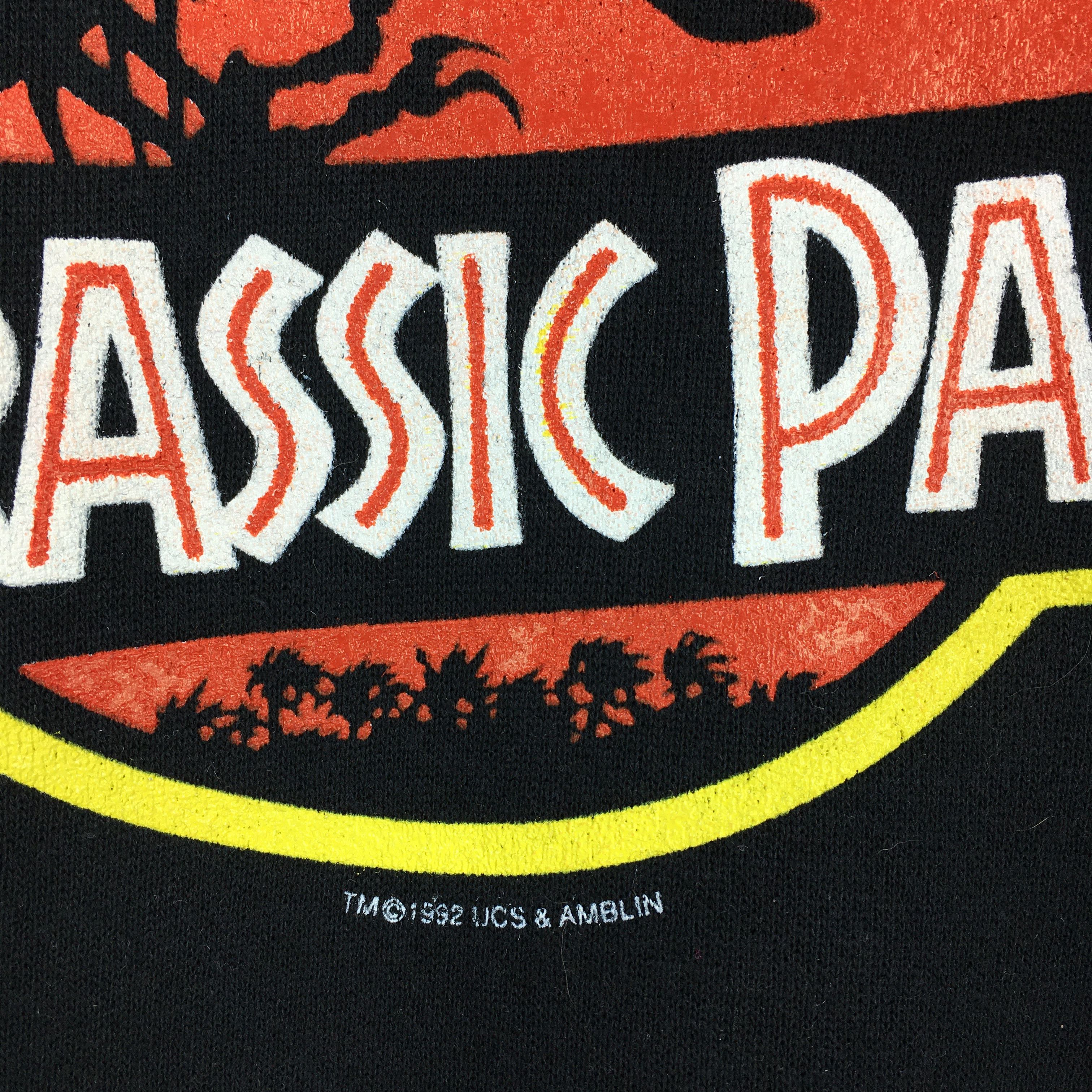 Vintage Vintage 90s Jurassic Park Sci Fi Movies Sweatshirt XLarge Size US XL / EU 56 / 4 - 10 Thumbnail