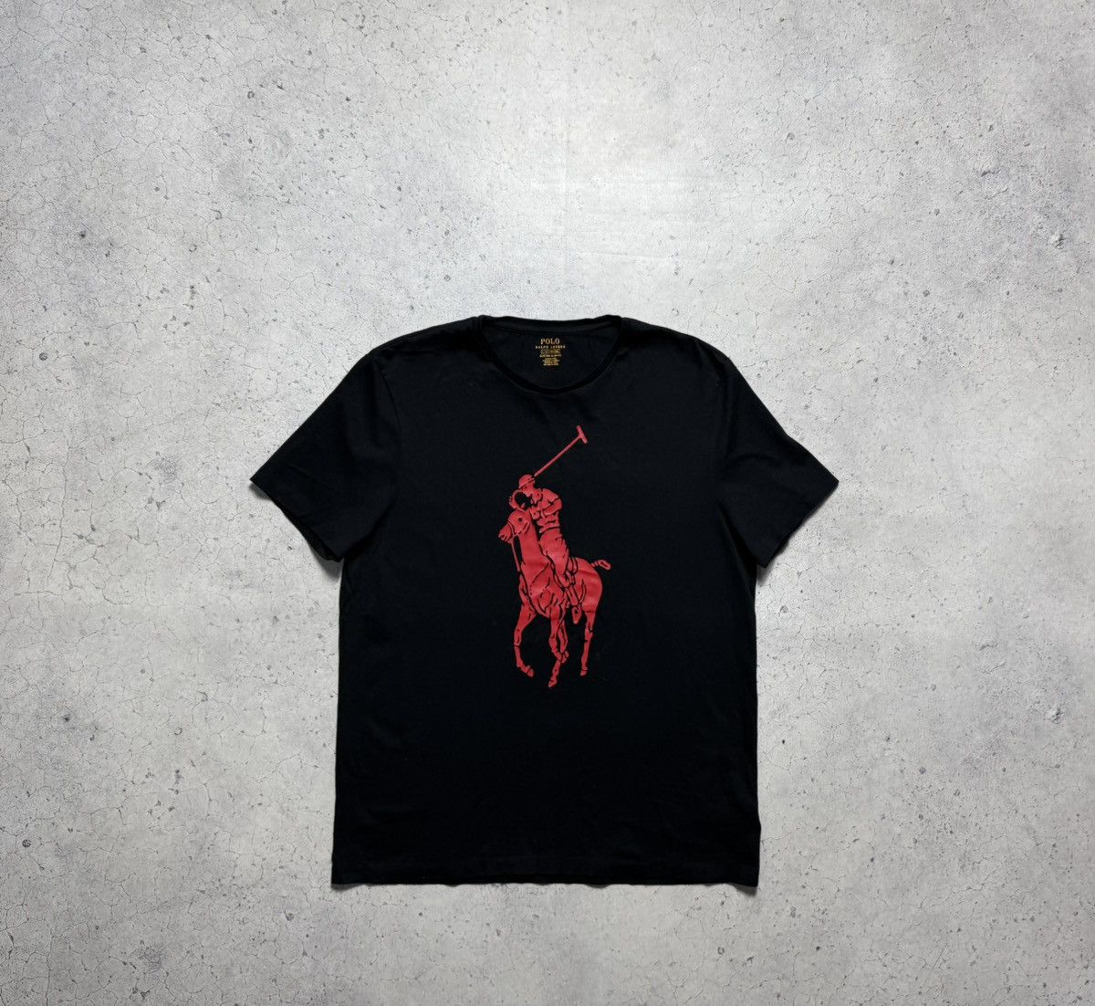 Polo Ralph Lauren Polo Ralph Lauren Big Logo Pony Print T-Shirt Size L Black Size US L / EU 52-54 / 3 - 1 Thumbnail