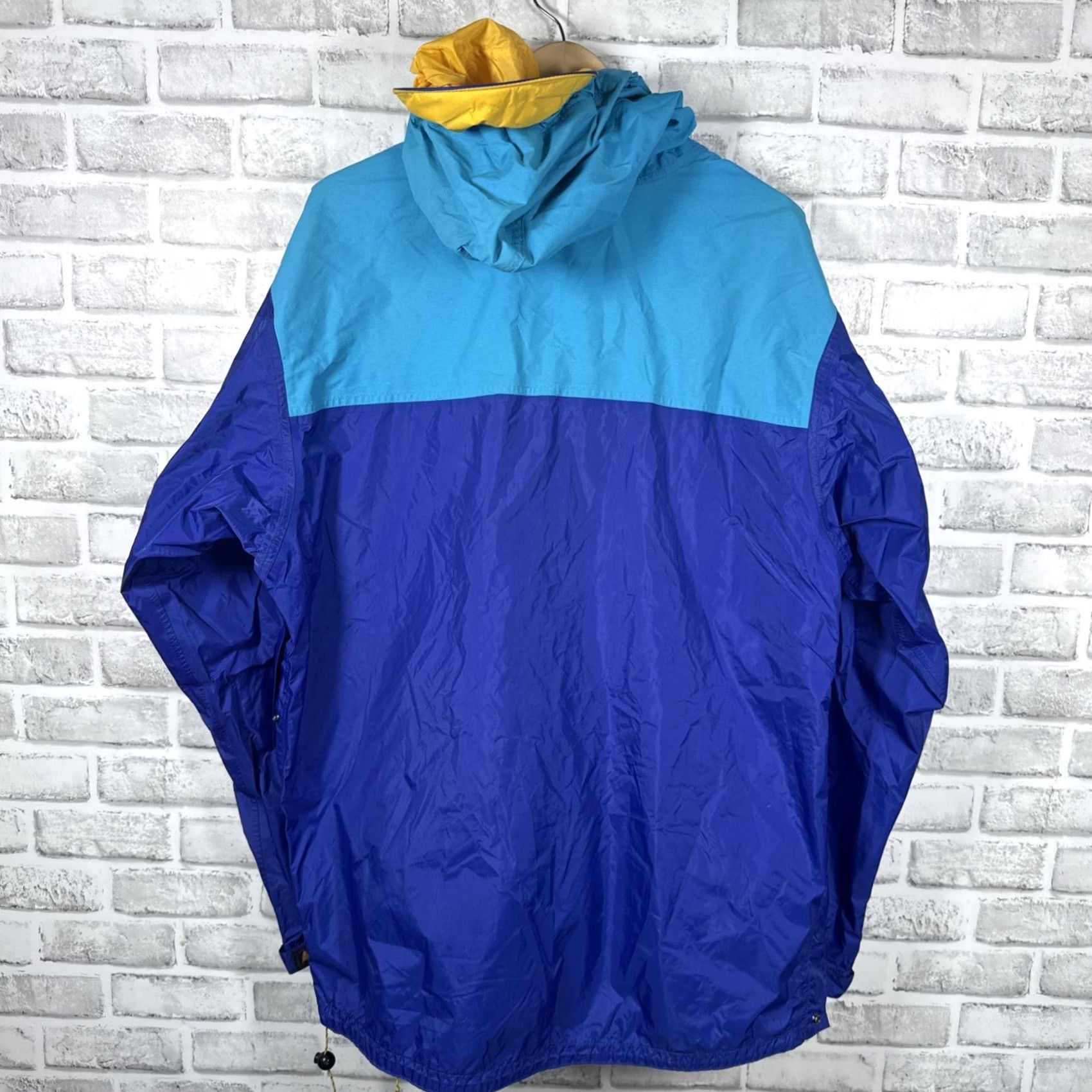 Vintage VINTAGE 1990s REI Gore Tex Jacket Mens L Blue Rain Coat Water Resistant Jacket Size US L / EU 52-54 / 3 - 4 Thumbnail