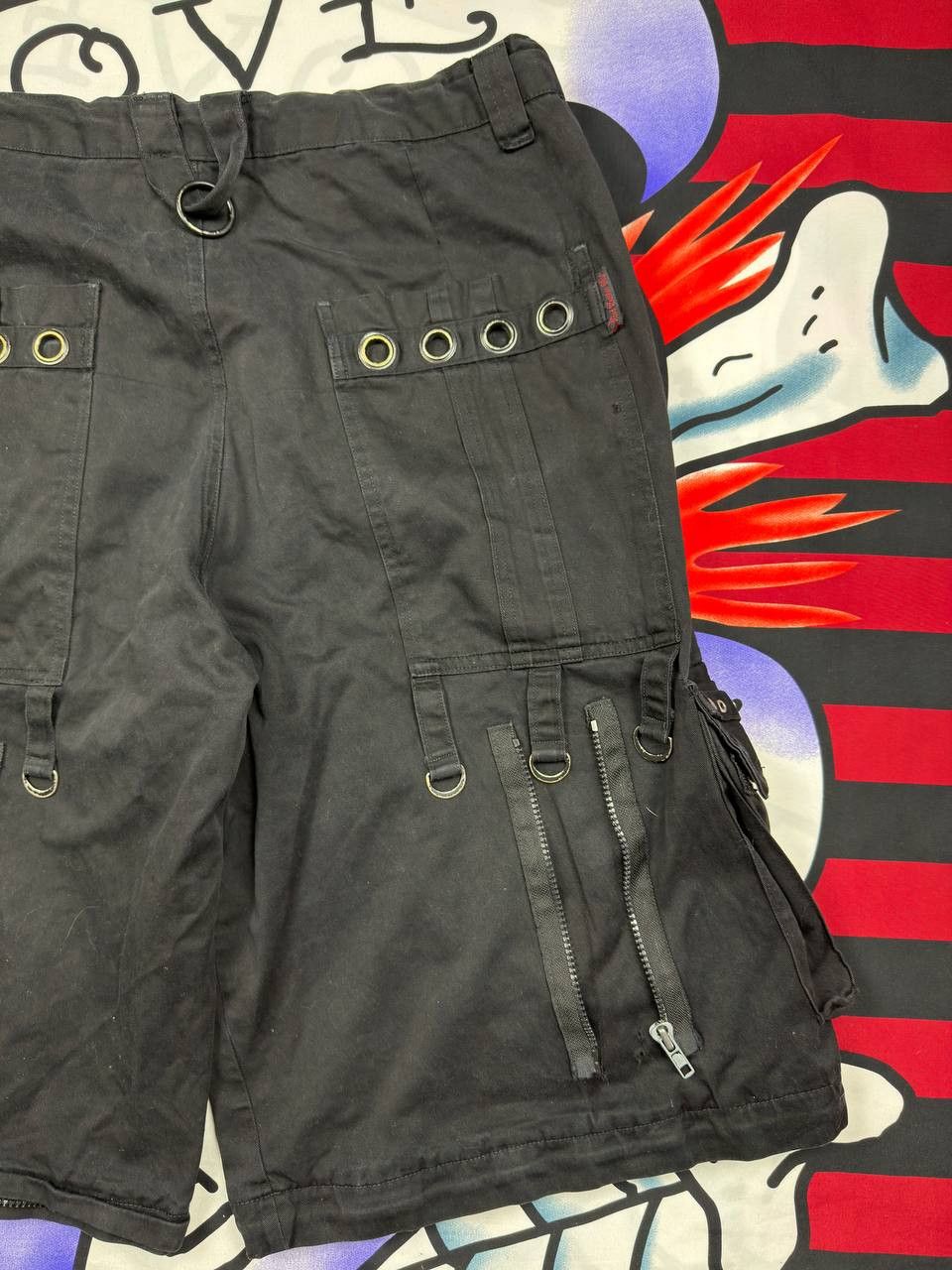 Tripp NYC Hard Leather Stuff y2k gothic avntgarde shorts Size 34 Size US 34 / EU 50 - 9 Thumbnail