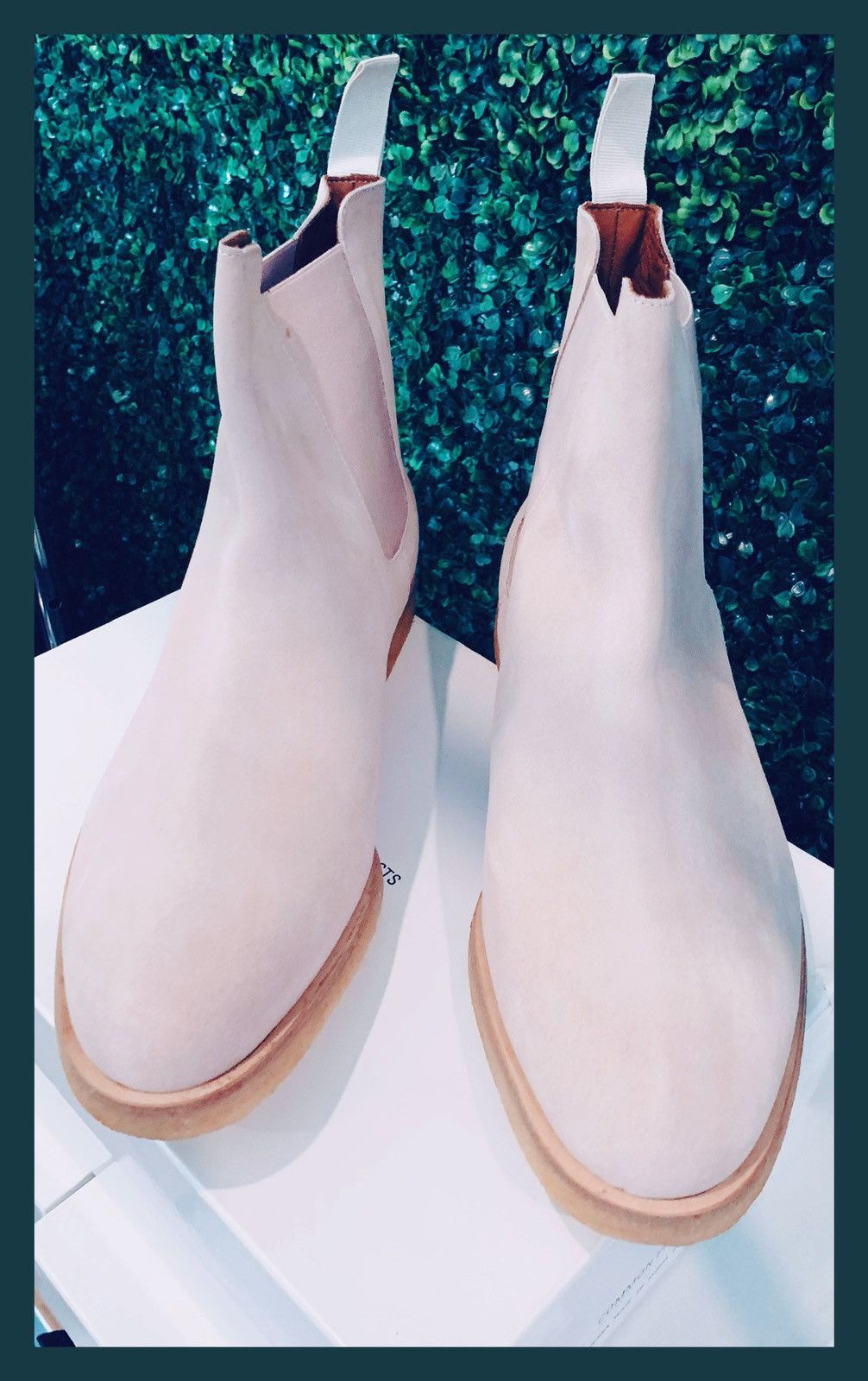 Blush chelsea boots clearance