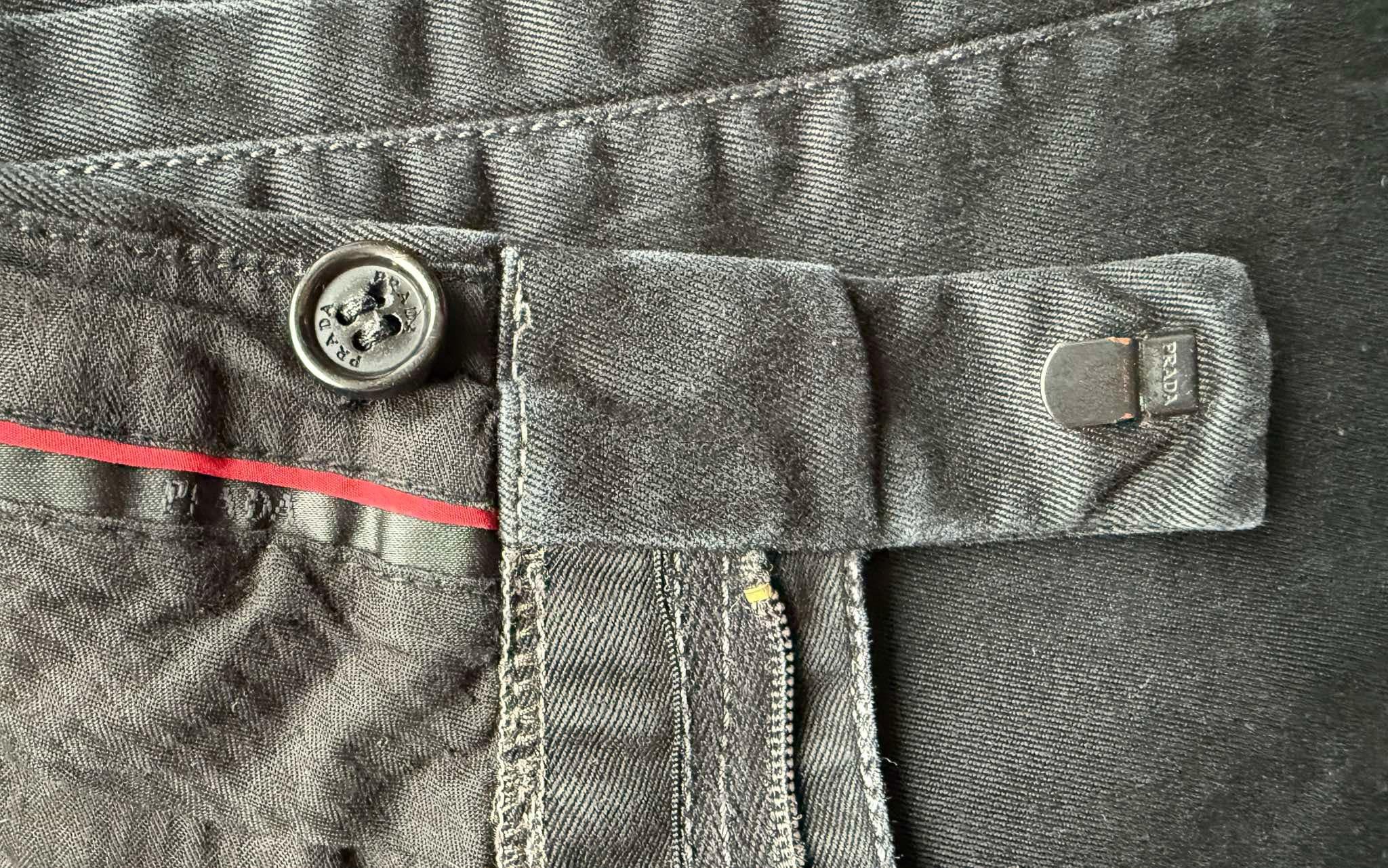 Prada Prada Classic Denim Pants Small Chain Front And Back Logo Size US 32 / EU 48 - 9 Thumbnail