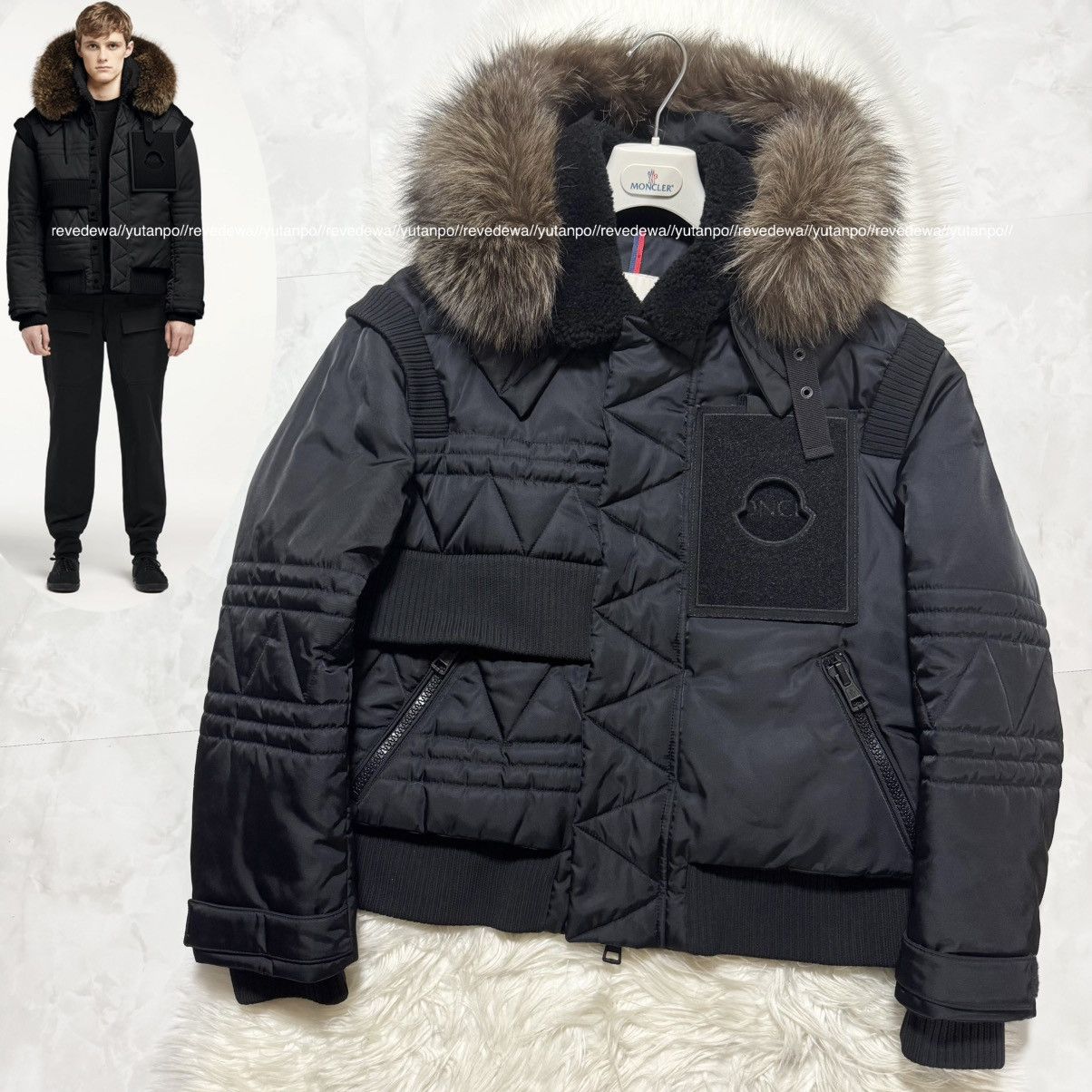 Moncler Authentic, Moncler x Craig Green Hooded 3-Way Down Jacket Size US S / EU 44-46 / 1 - 1 Thumbnail