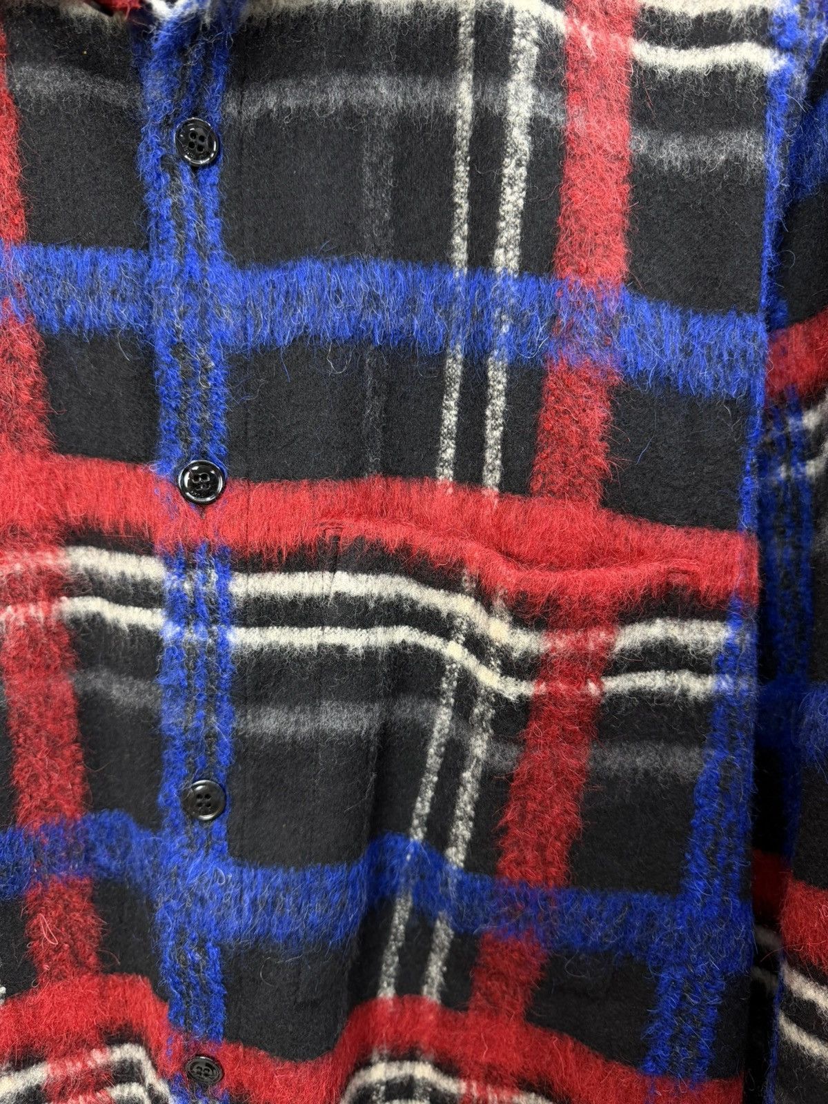 Golden Goose Golden Goose Deluxe Brand Plaid Wool Overshirt Jacket Size L Size US L / EU 52-54 / 3 - 7 Thumbnail