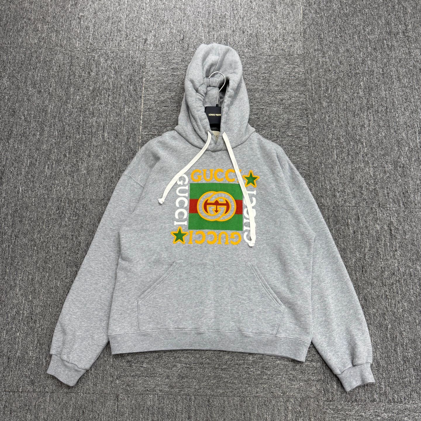 Gucci Gucci logo print hoodie xs Size XS / US 0-2 / IT 36-38 - 1 Thumbnail