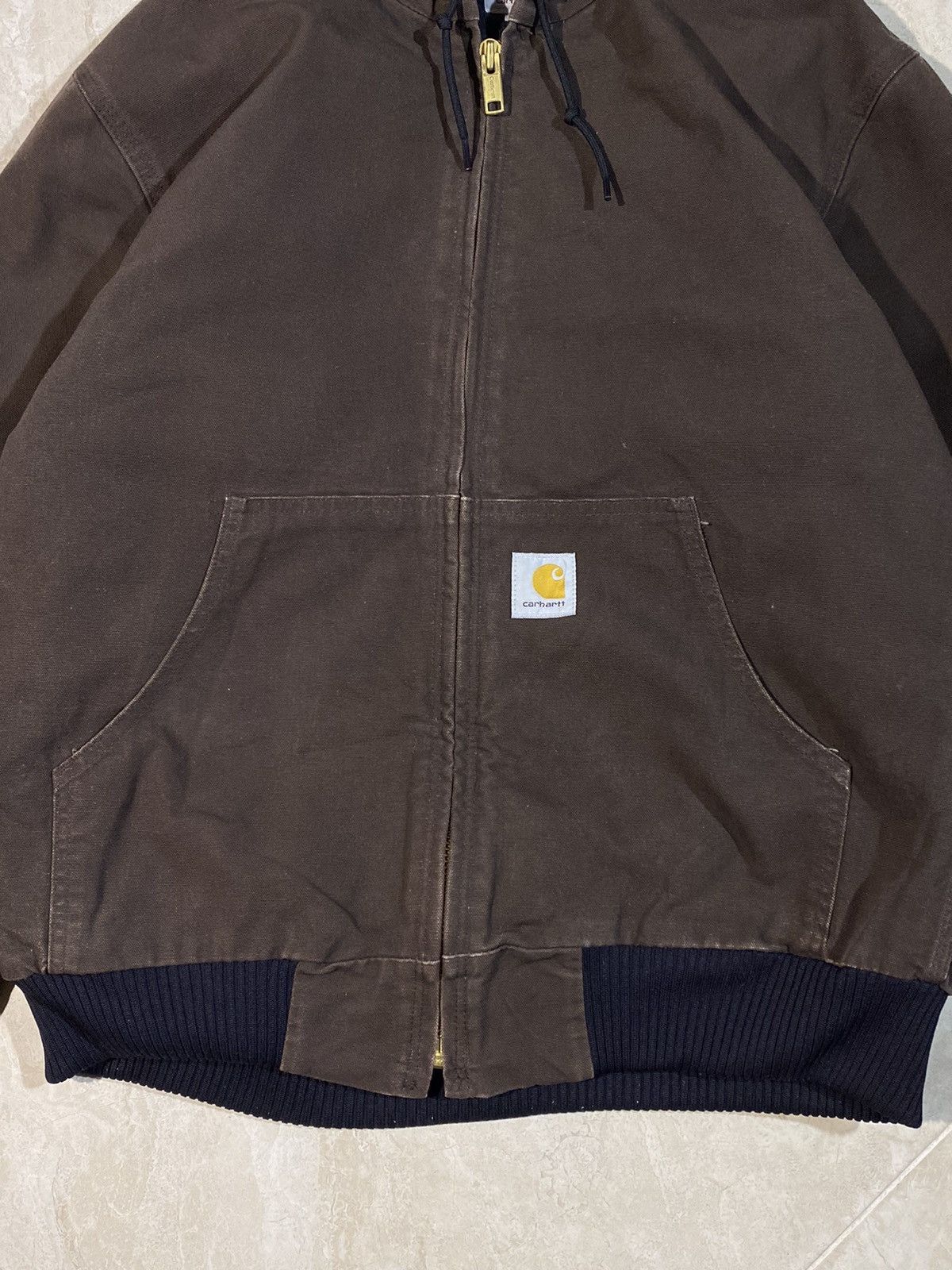 Carhartt Vintage 00s Carhartt Active work style hype brown jacket Size US XL / EU 56 / 4 - 7 Thumbnail