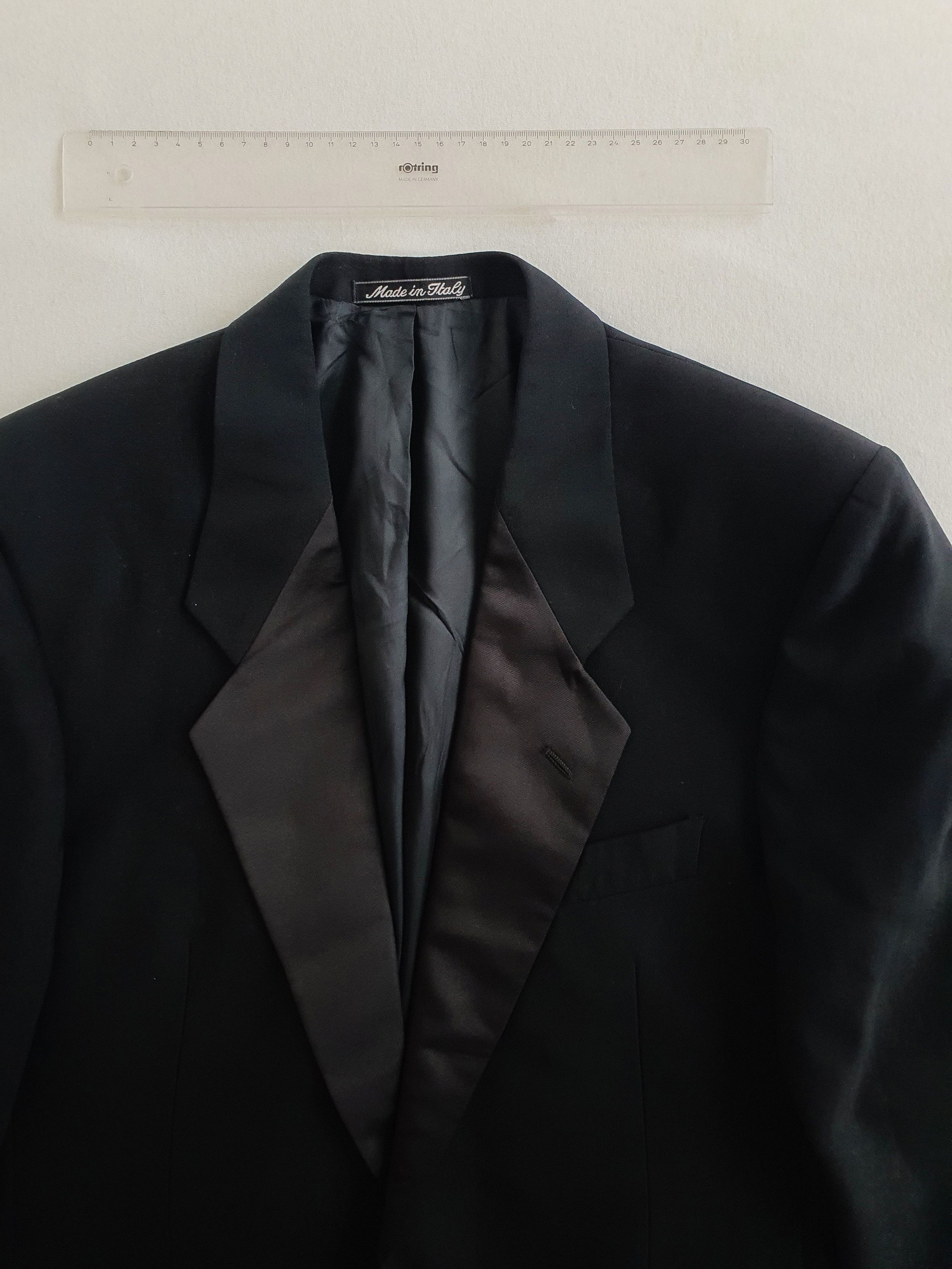 Giorgio Armani MANI - Vintage (90s) Dinner Jacket Tuxedo - Sz US 37 Size 38S - 3 Thumbnail