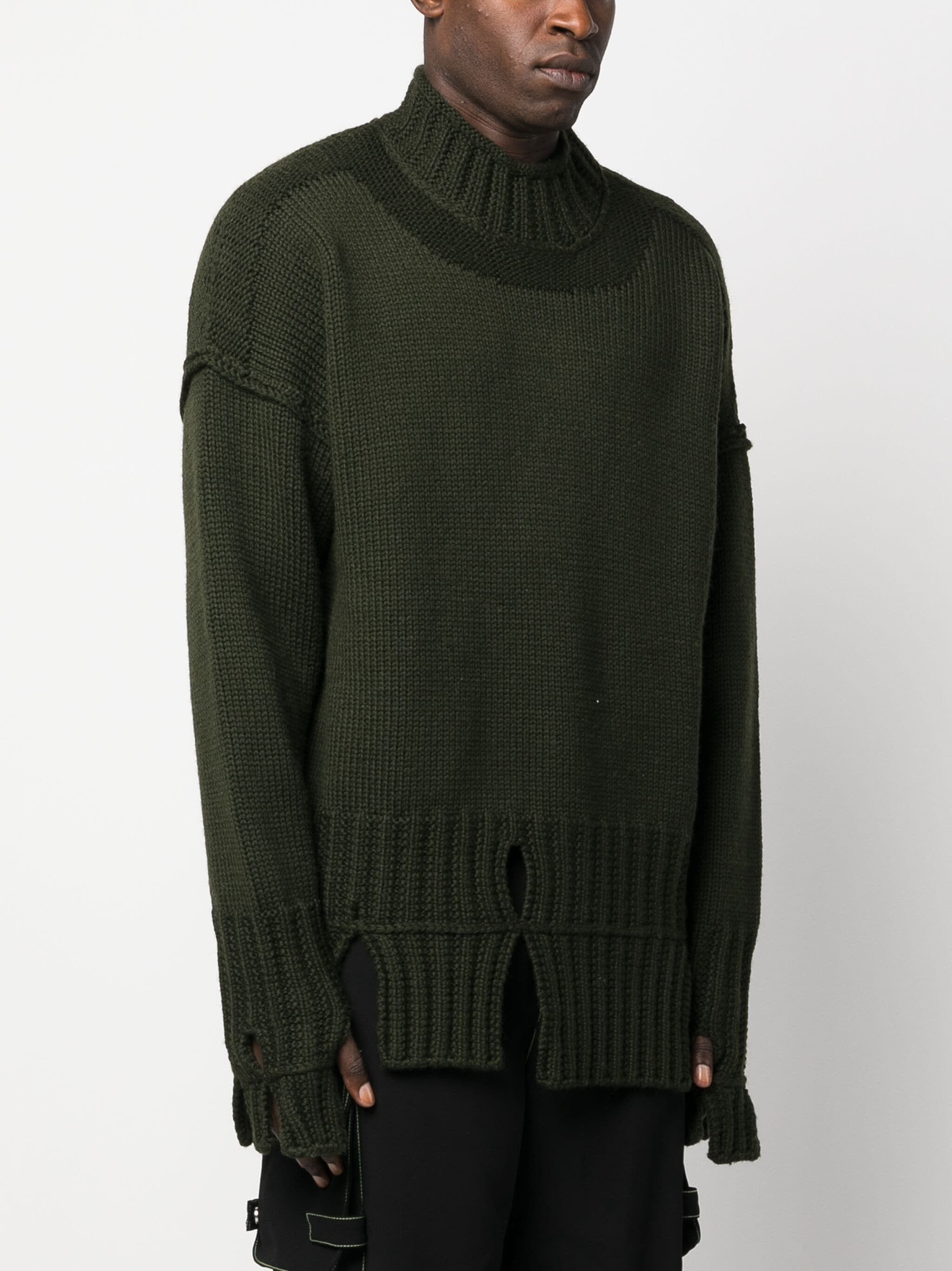 A-COLD-WALL* distressed wool jumper Size US M / EU 48-50 / 2 - 1 Thumbnail