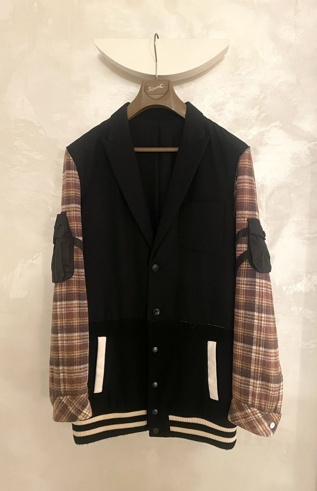 Number (N)ine SS01 School of Visual Comedy Bomber Jacket | Grailed