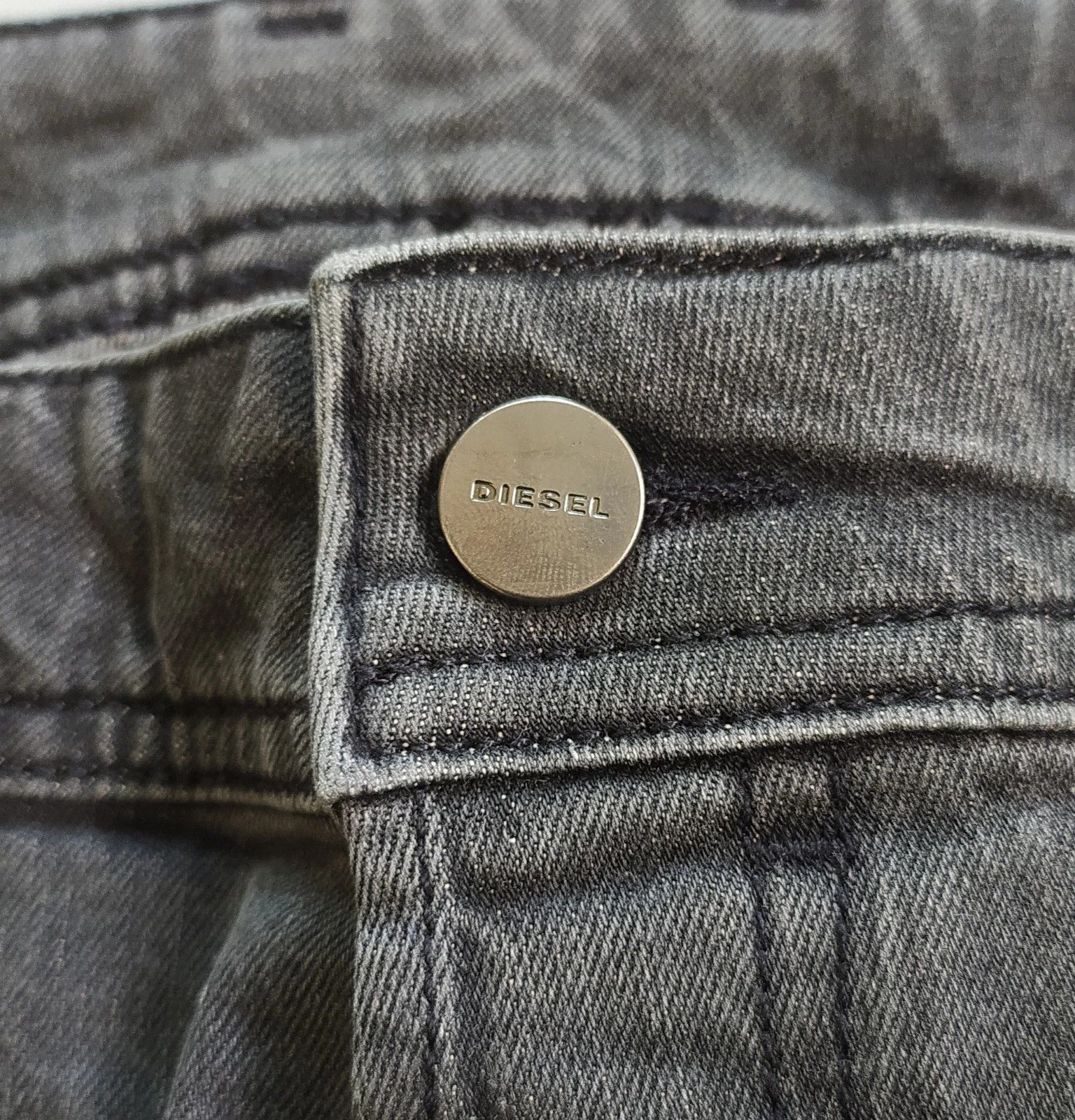 Diesel Diesel TROXER L.32 MENS JEANS SLTP/9989 Size US 34 / EU 50 - 3 Thumbnail