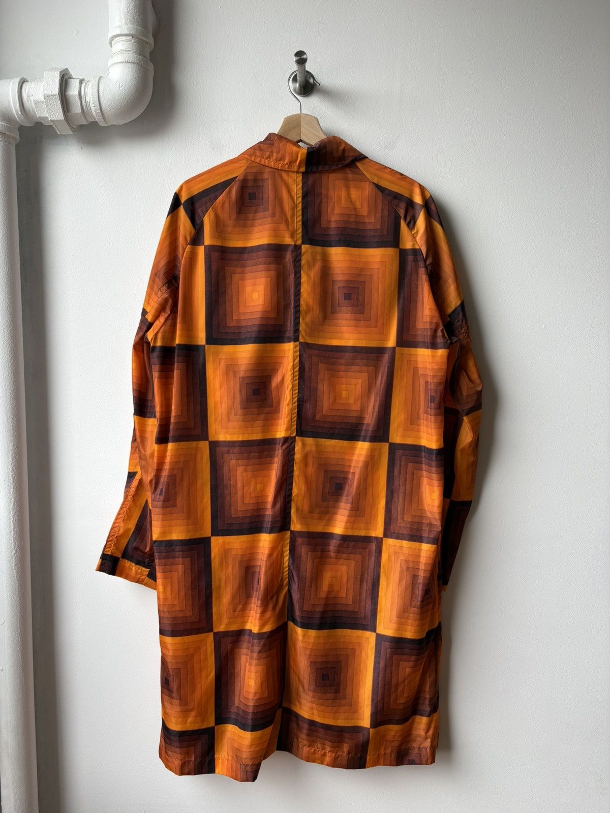 Dries Van Noten Dries Van Noten SS19 Verner Panton Nylon coat Size US L / EU 52-54 / 3 - 2 Thumbnail