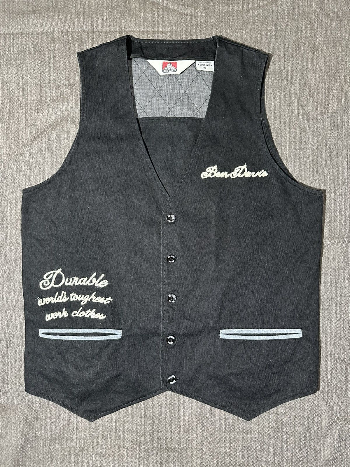 Ben Davis 🔥sale🔥Ben Davis Embroidered Work Vest Size US M / EU 48-50 / 2 - 1 Thumbnail
