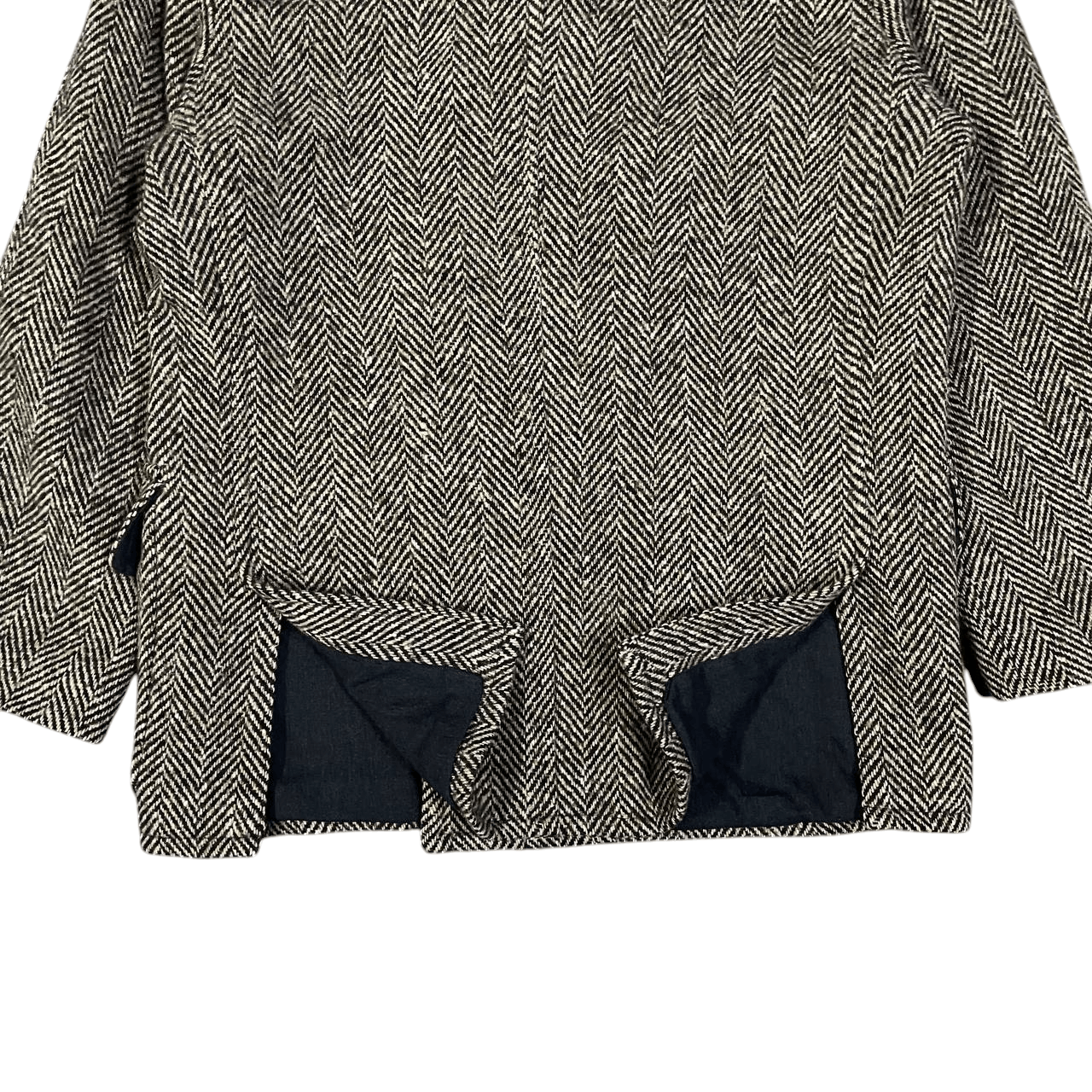 Brunello Cucinelli P.A.R.O.S.H. Herringbone Coat Double Breasted BC Inspired Size US M / EU 48-50 / 2 - 12 Thumbnail