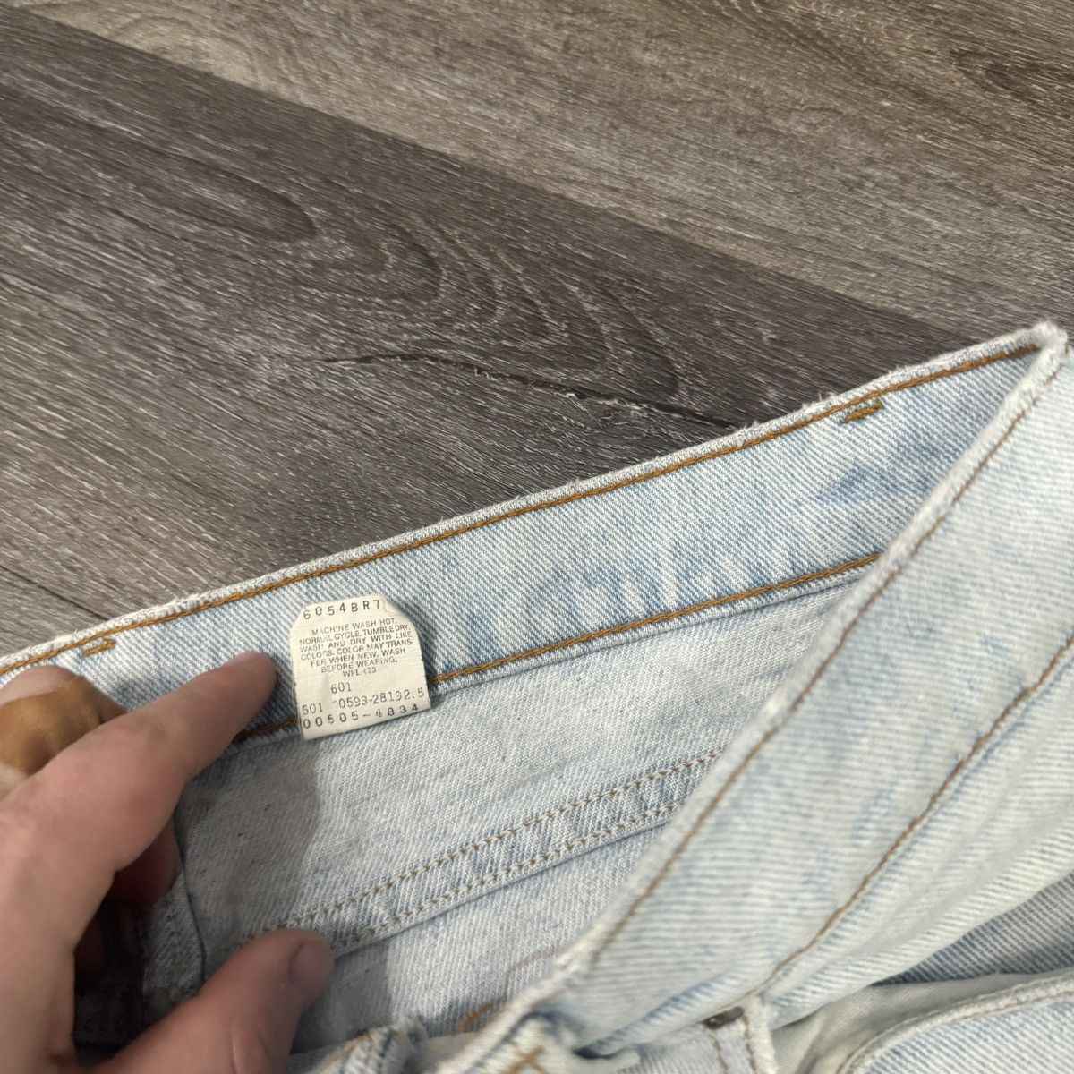 Levi's × StraightFaded × Vintage Vintage 80s Levi’s 505 Faded and worn jeans Size US 36 / EU 52 - 6 Thumbnail