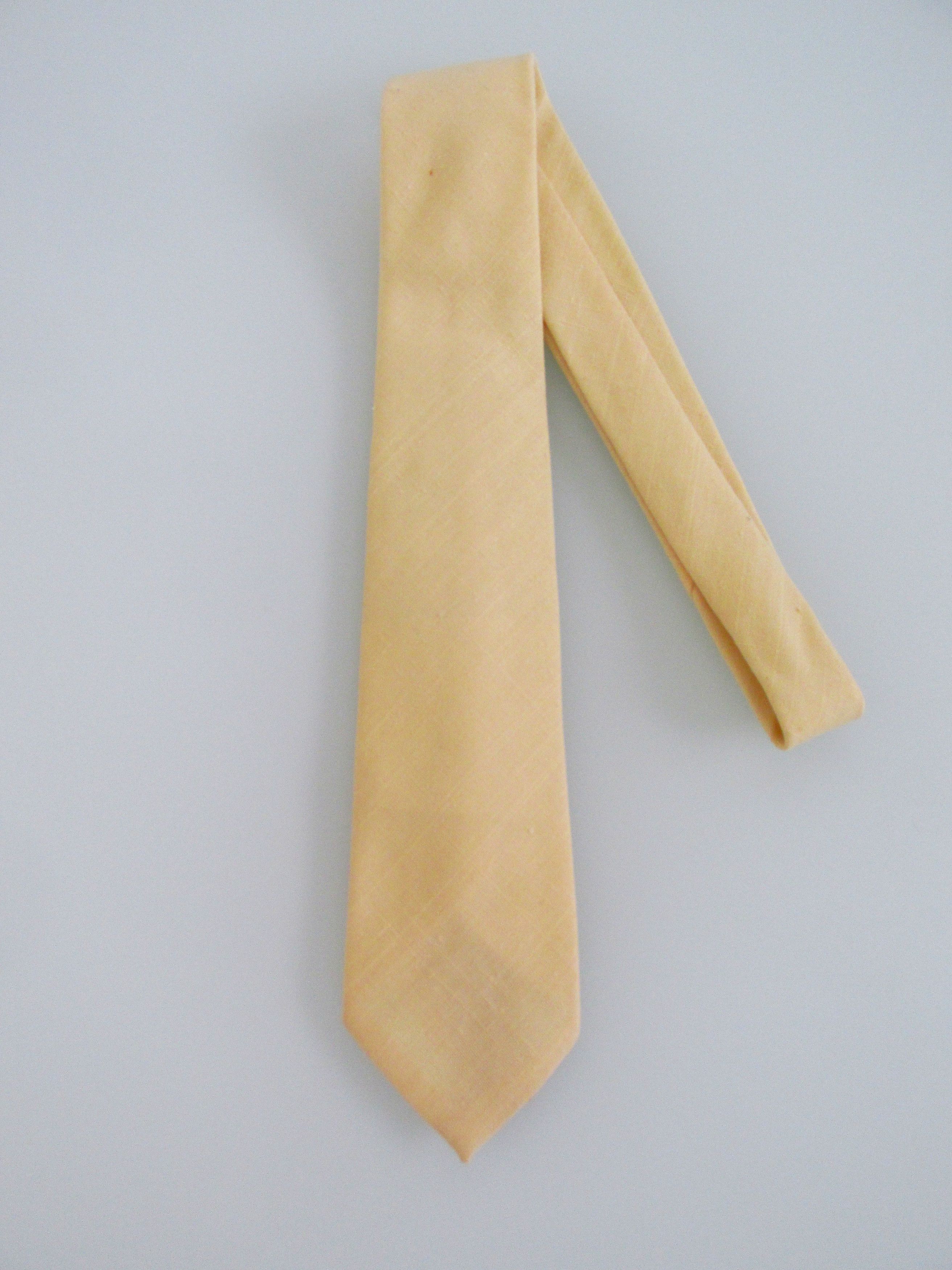 Vintage Designers Originals (NWT) Vintage Men's Linen Tie Size ONE SIZE - 1 Thumbnail