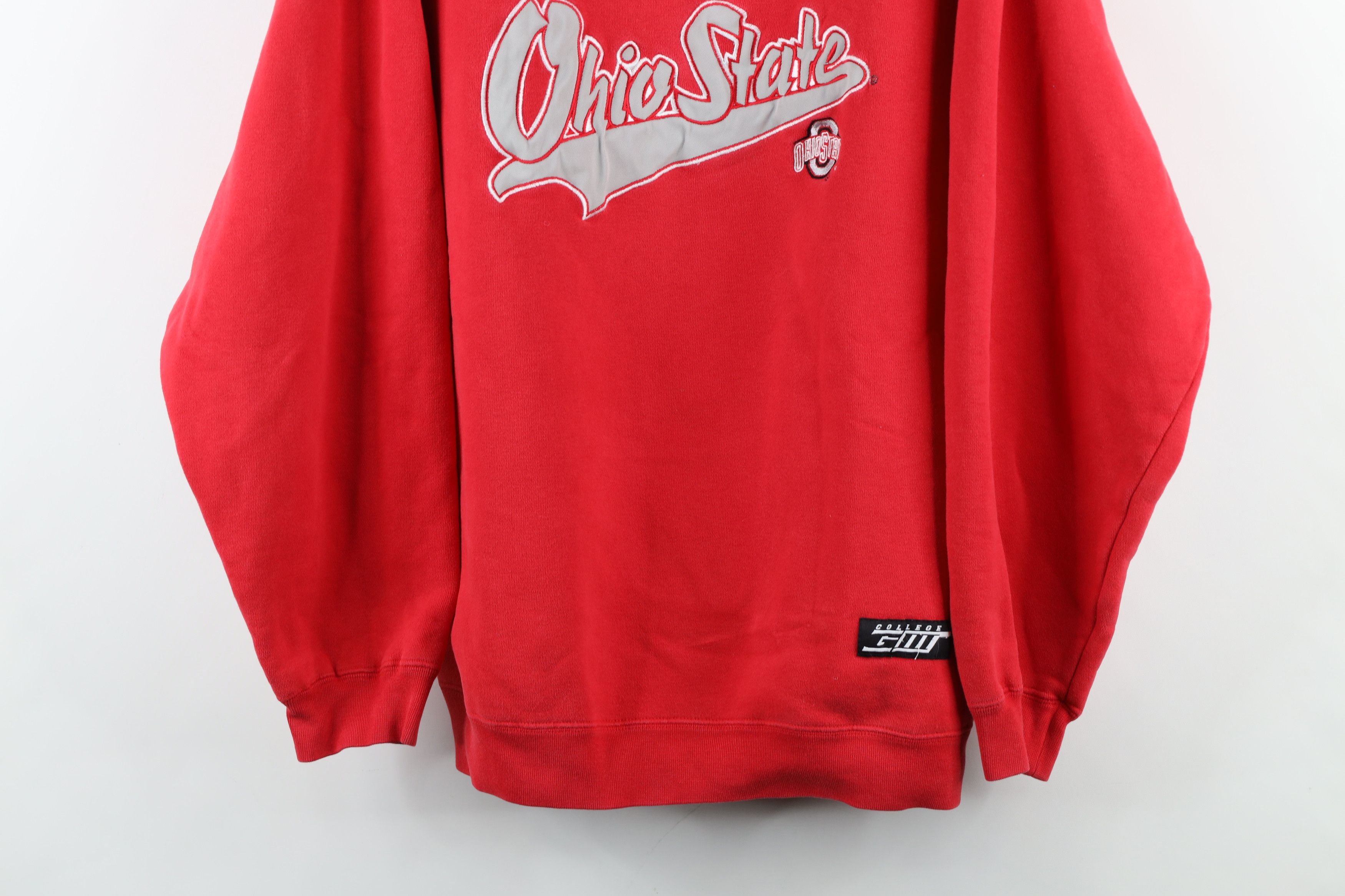 Vintage Vintage 90s Spell Script Ohio State University Sweatshirt Size US M / EU 48-50 / 2 - 3 Thumbnail