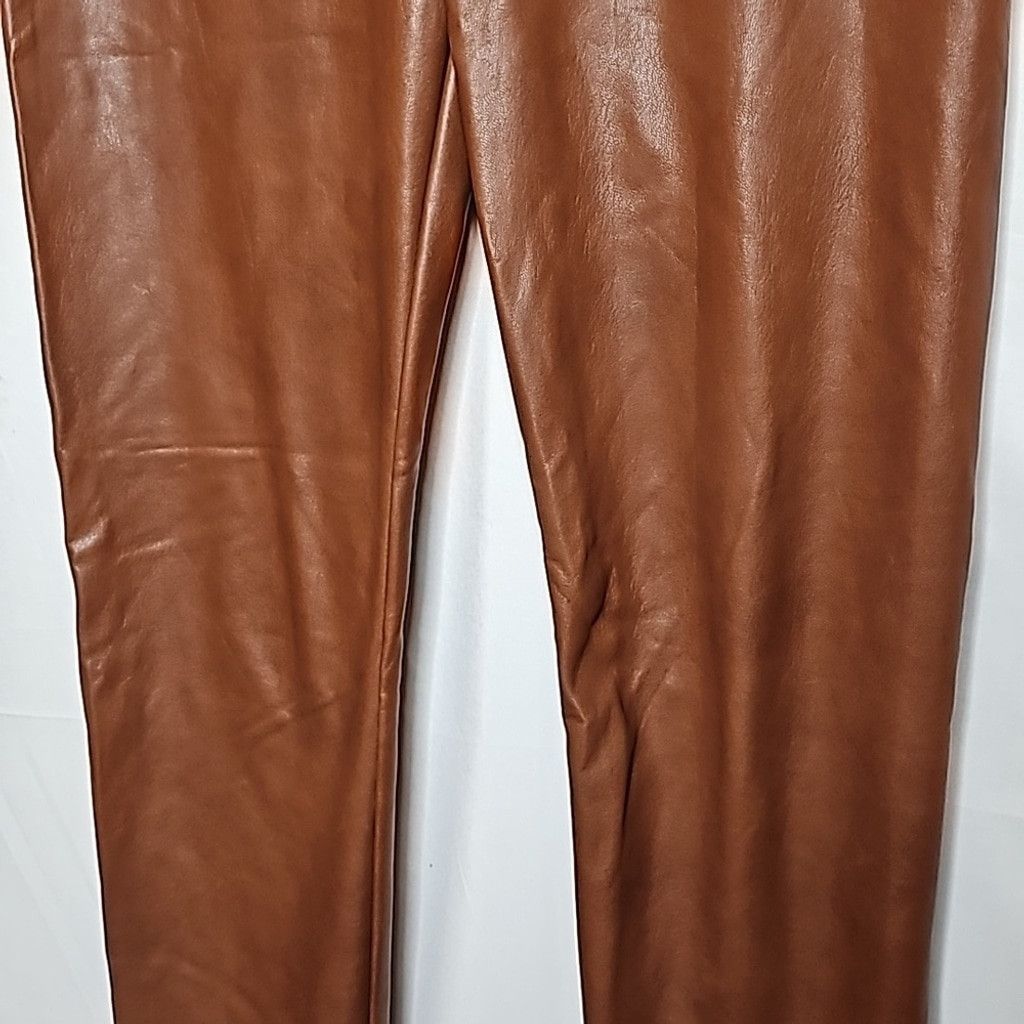 AVEC LES FILLES Avec Les Filles faux leather vegan high rise skinny pants M Size 30" / US 8 / IT 44 - 3 Thumbnail