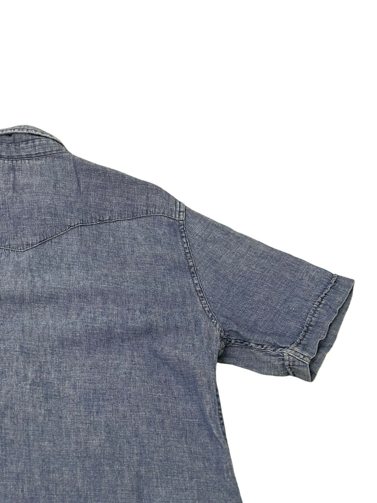 Blue Blue Japan Hemp Linen Blue Blue Japan Westerner Shirt 6🟩0 Size US M / EU 48-50 / 2 - 11 Thumbnail